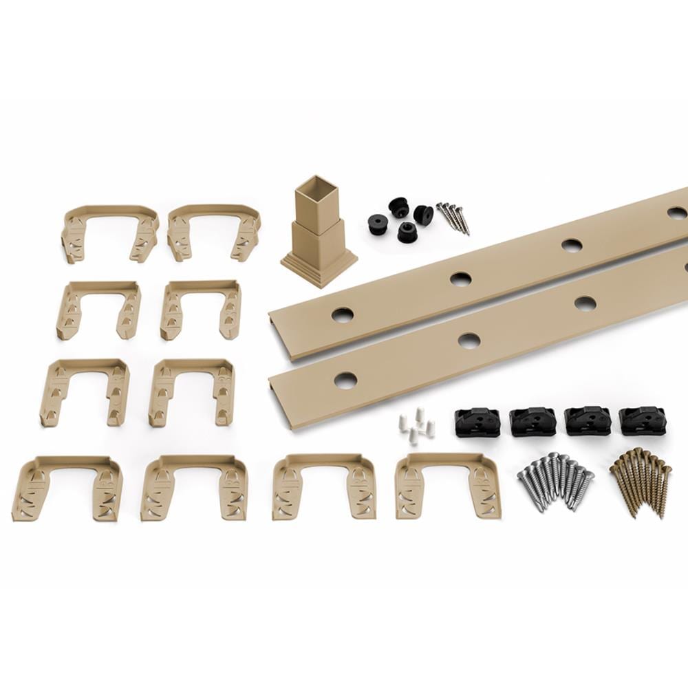 Trex 870339 67.5-in x 3.88-in Transcend Rope Swing Composite Deck Railing Completer Kit (33-Pack)