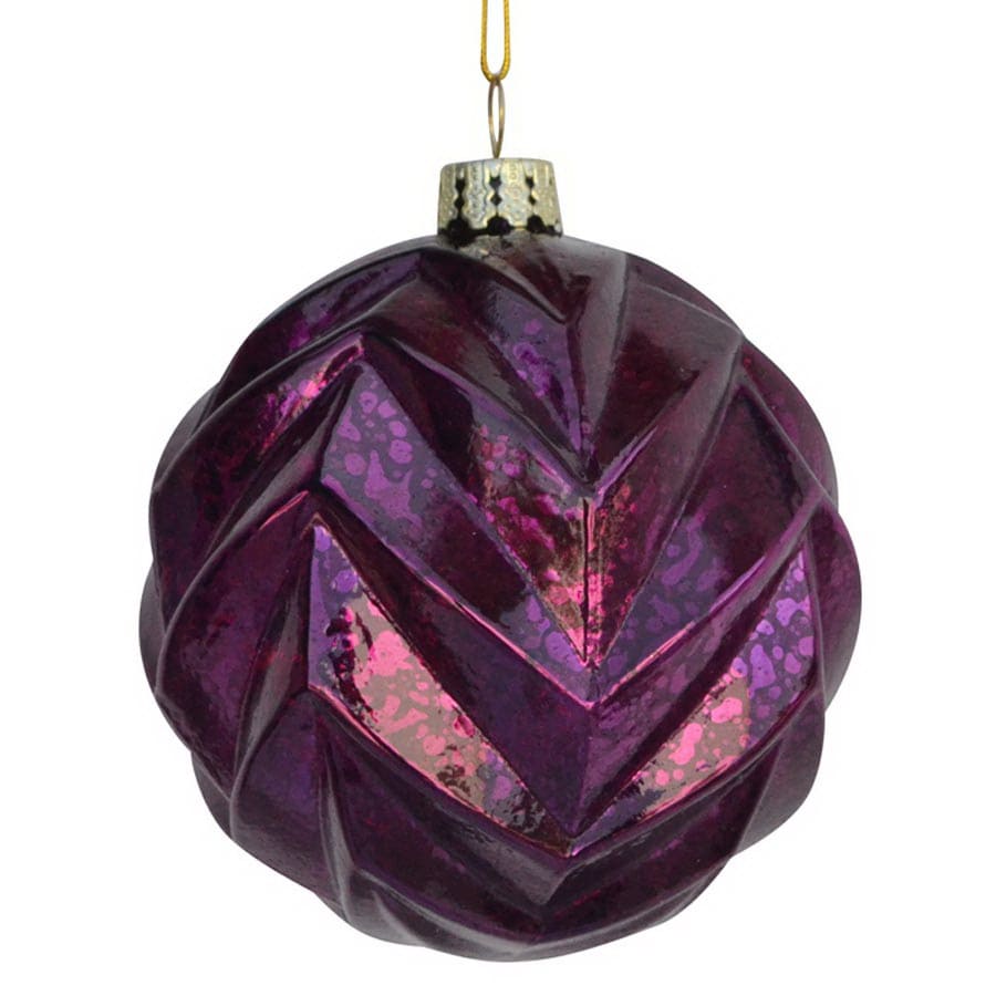 Holiday Living Purple Ornament Set at Lowes.com