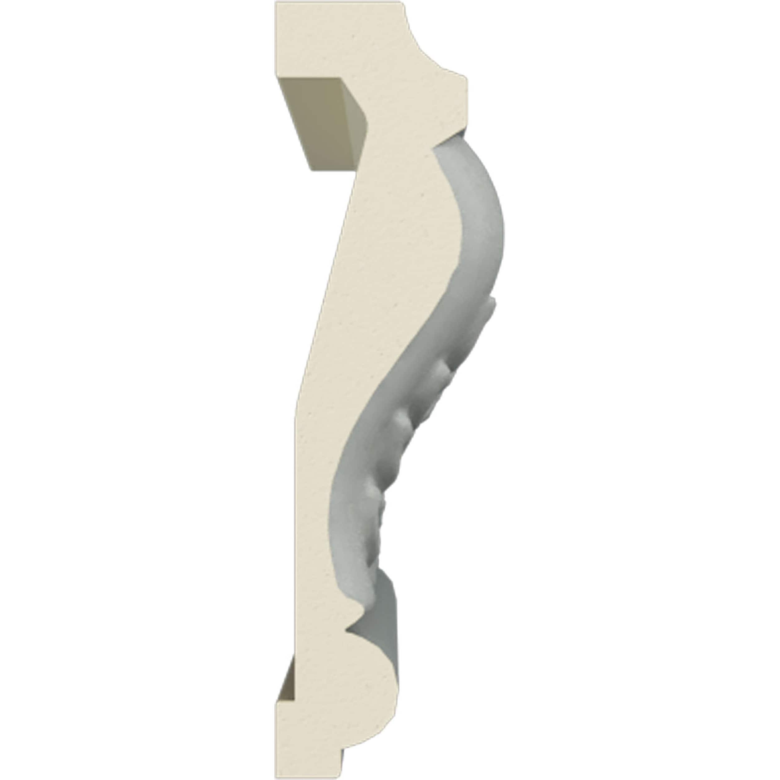 Nevio 3.38'' H x 96.13'' W x 1'' D Urethane Chair Rail