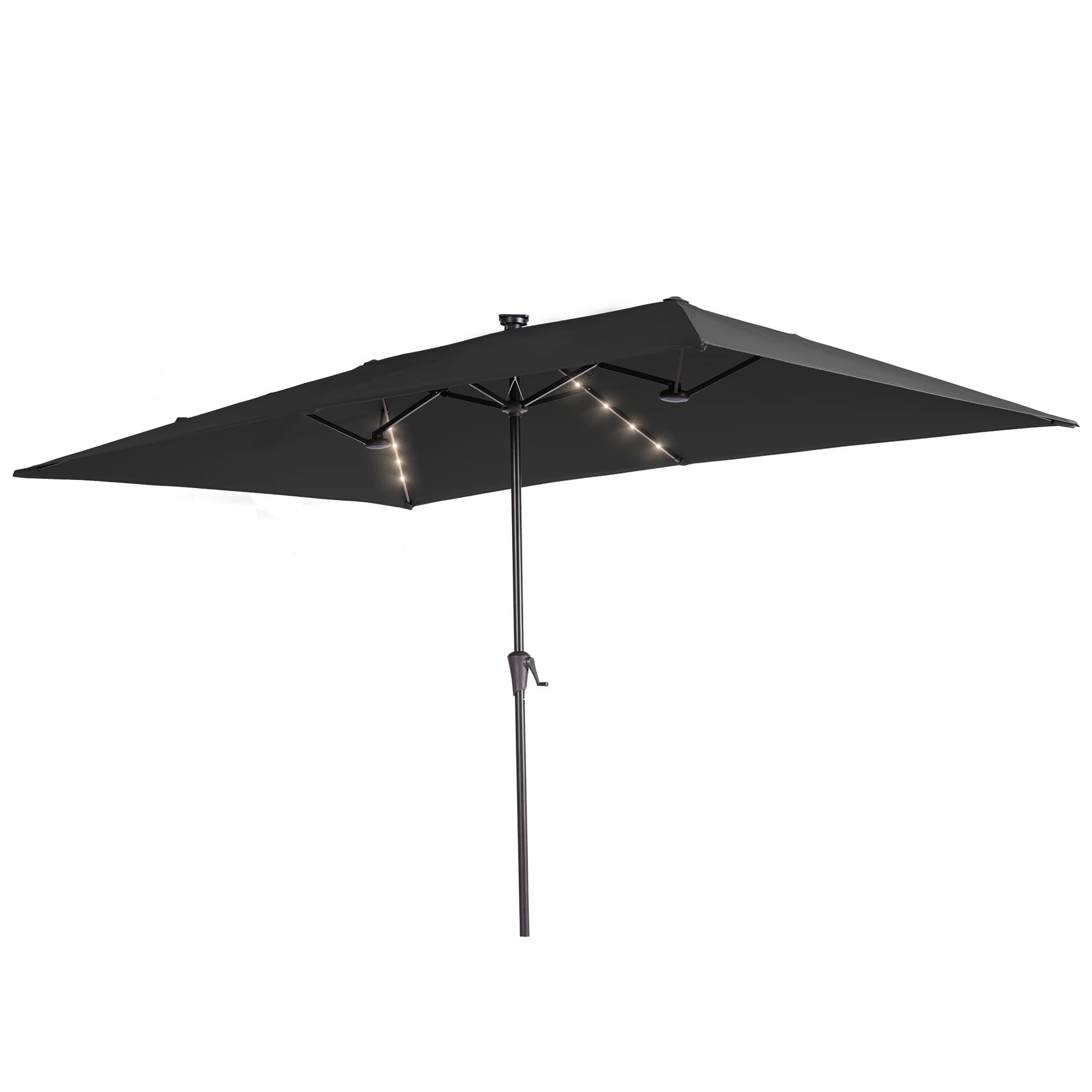 Aok Garden LWP-SM-LED330BK Umbrellas-2 - View #5