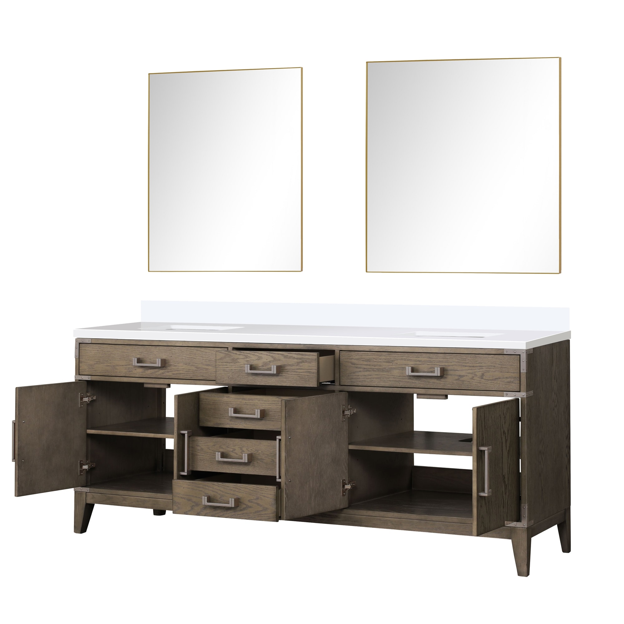 Lexora LVW80DR210 Bath-Vanity-Combo - View #3
