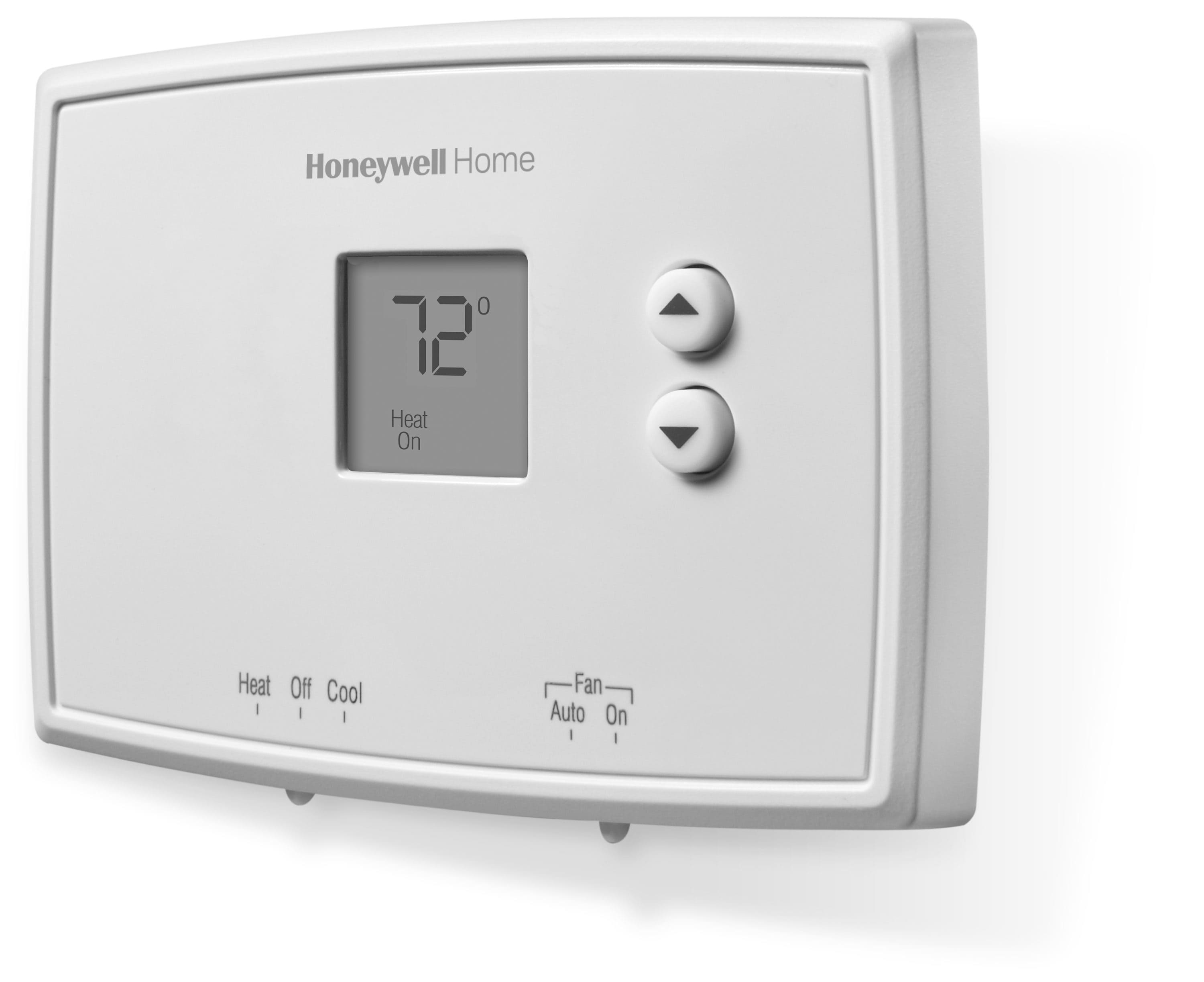 Honeywell Home RTH111B 24-Volt Electronic Non-Programmable Thermostat in  the Non-Programmable Thermostats department at