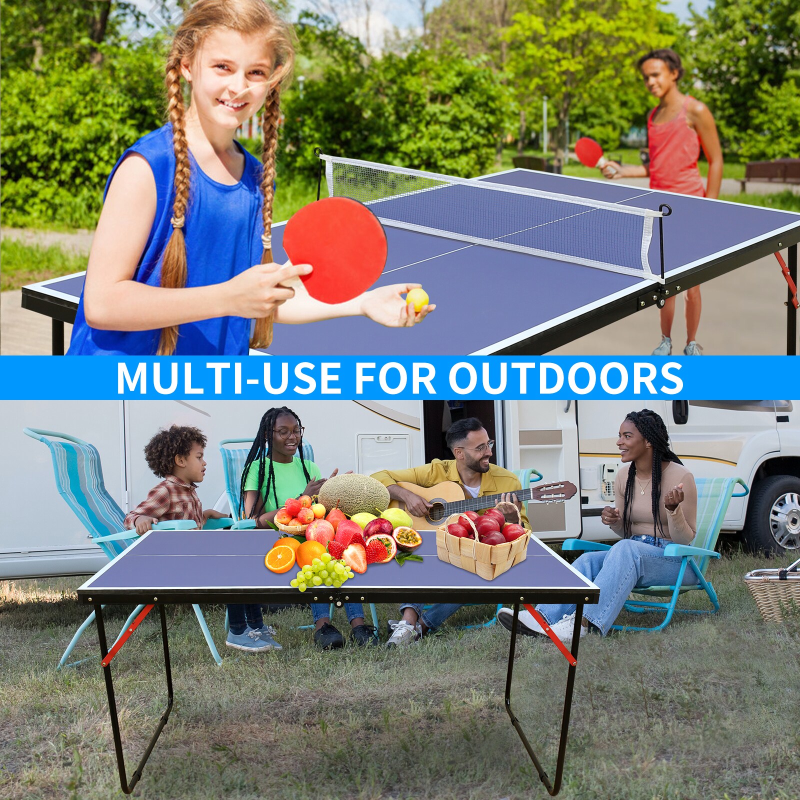 Siavonce XH25828 Ping-Pong-Table - View #7