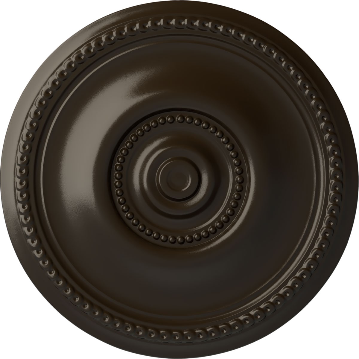 Ekena Millwork CM20BESHF Raynor 20.625-in W x 20.625-in L Painted Stone Hearth Polyurethane Whole Ceiling Medallion