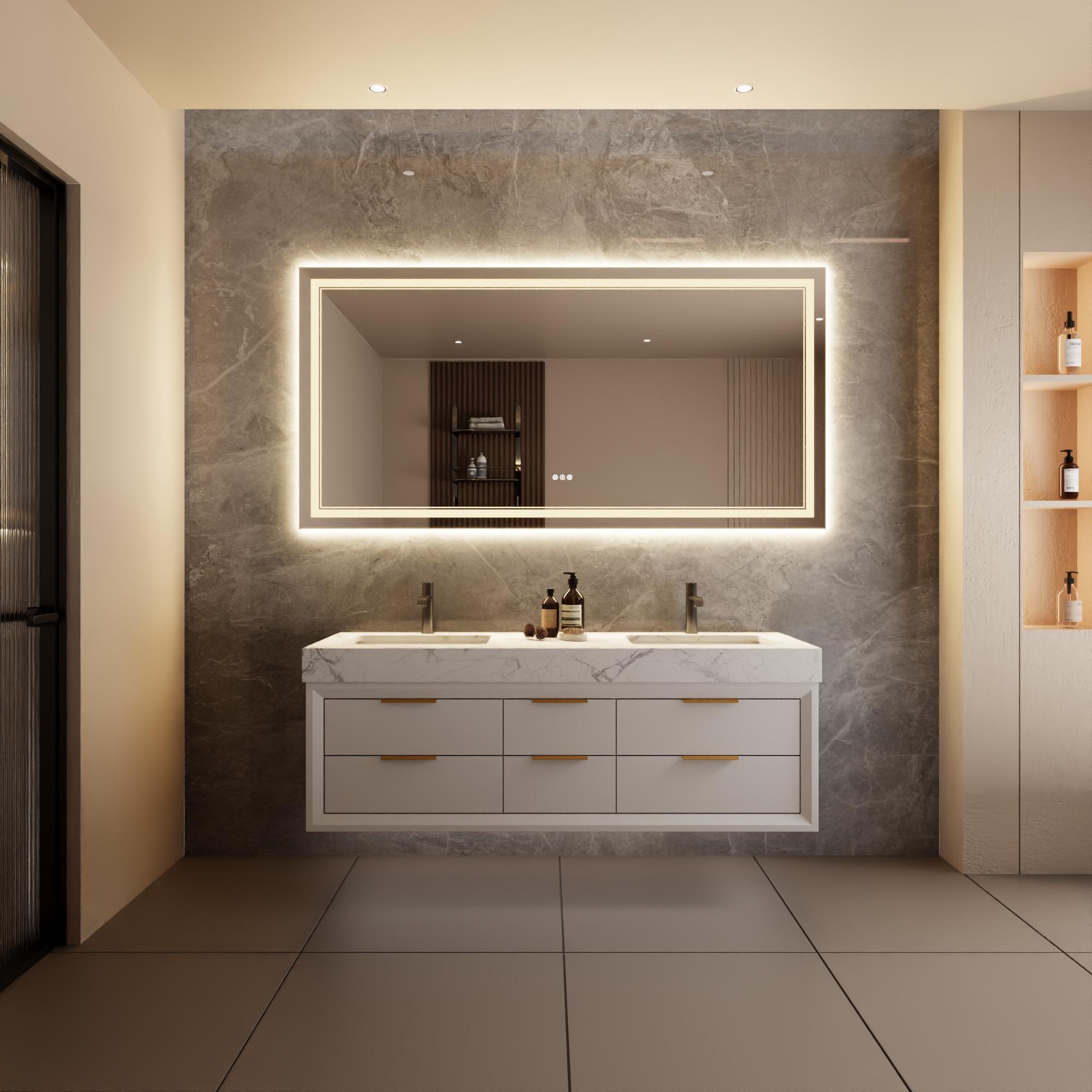 Bayfeve BFXB-11S3672-MIR Framed-Bath-Mirrors - View #16