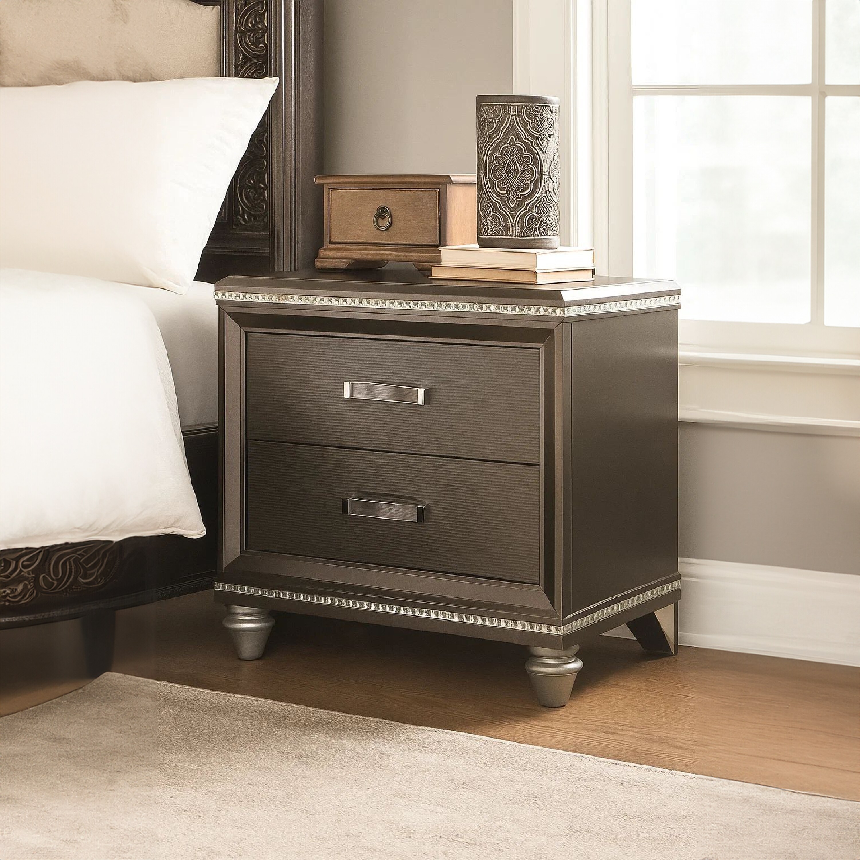 Benzara BM218515 nightstands - View #6