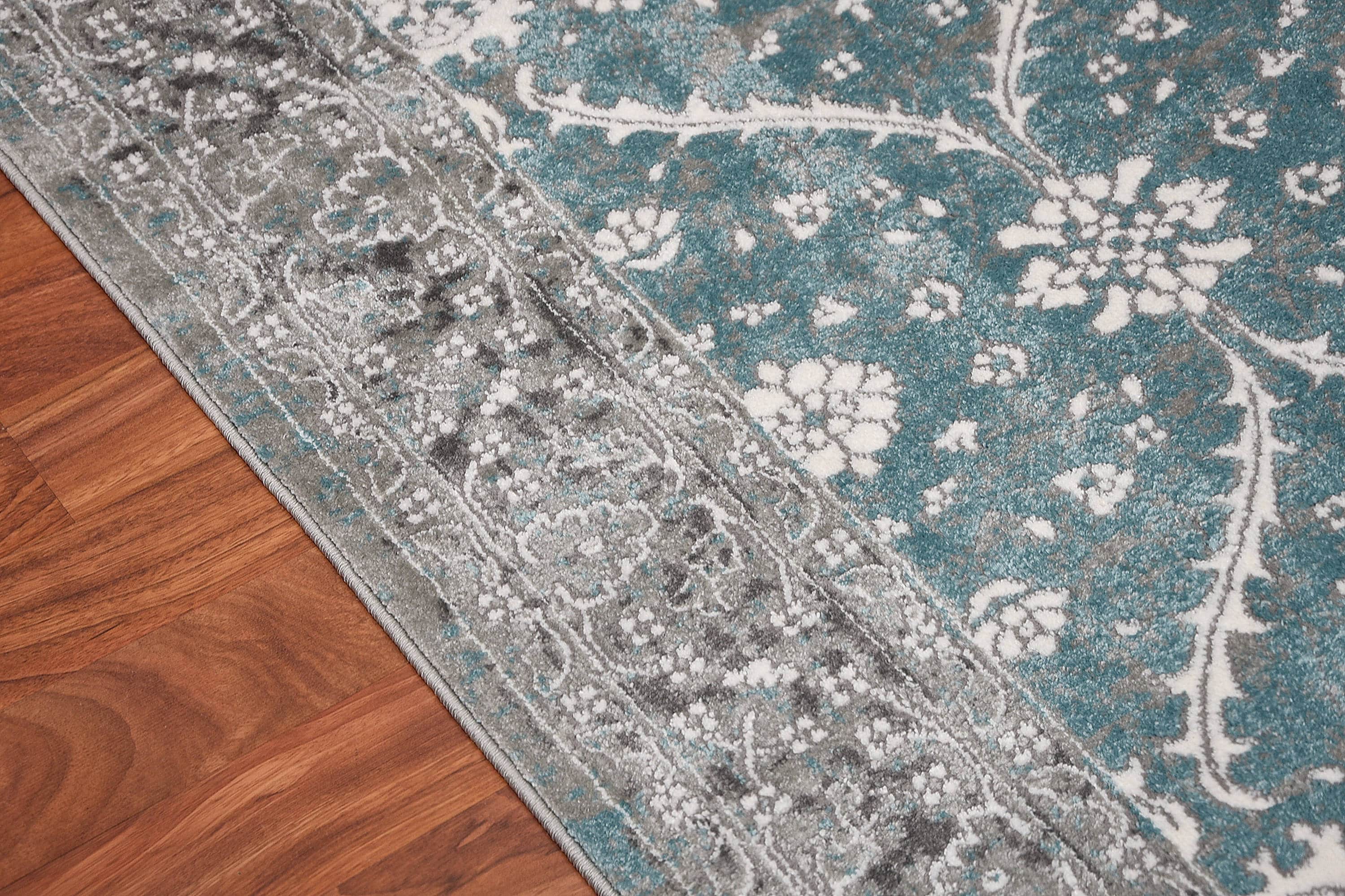 MSRUGS ZARA-300-GRY-BLU-23 rugs - View #3