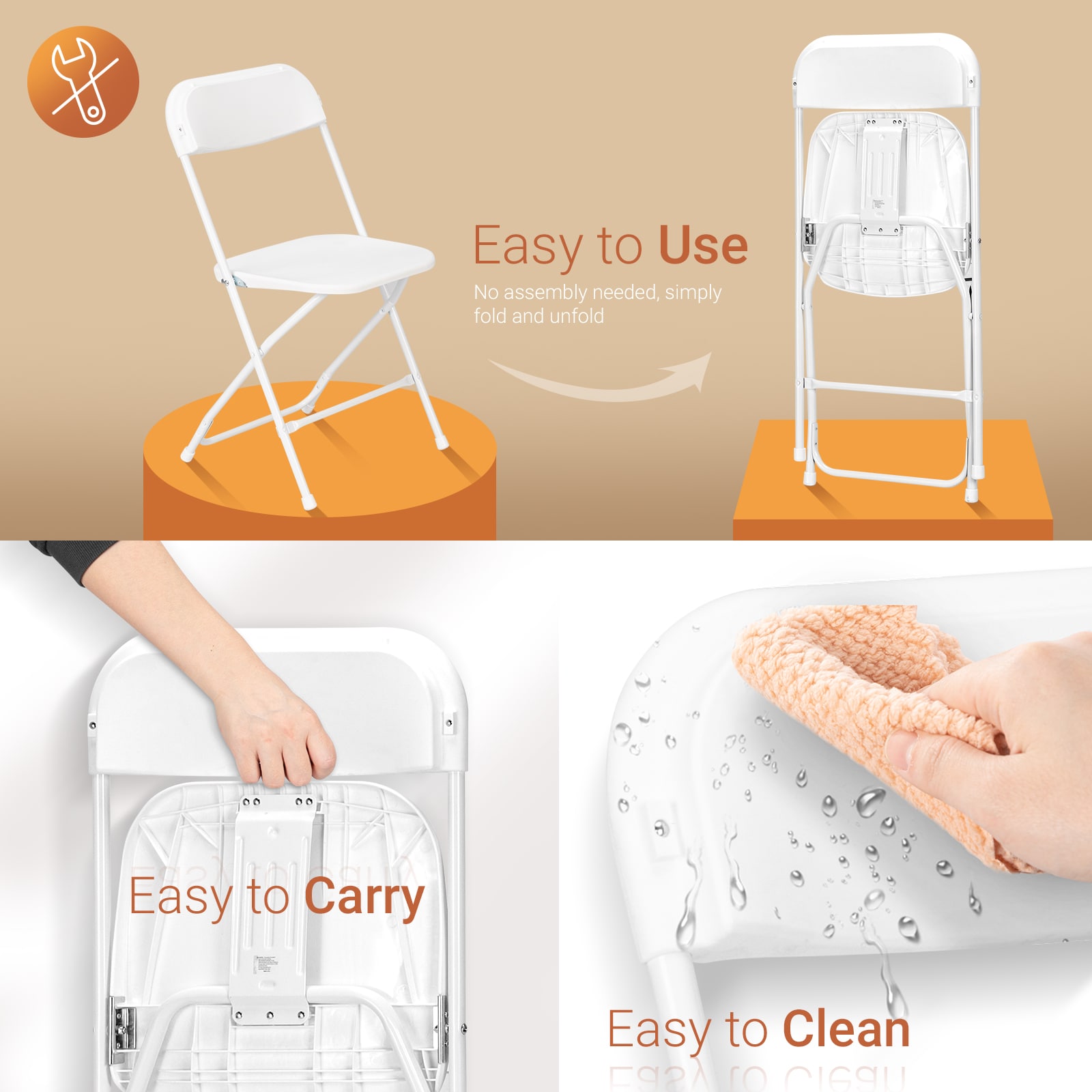 Outopee LO1G56000593 Folding-Chairs - View #3