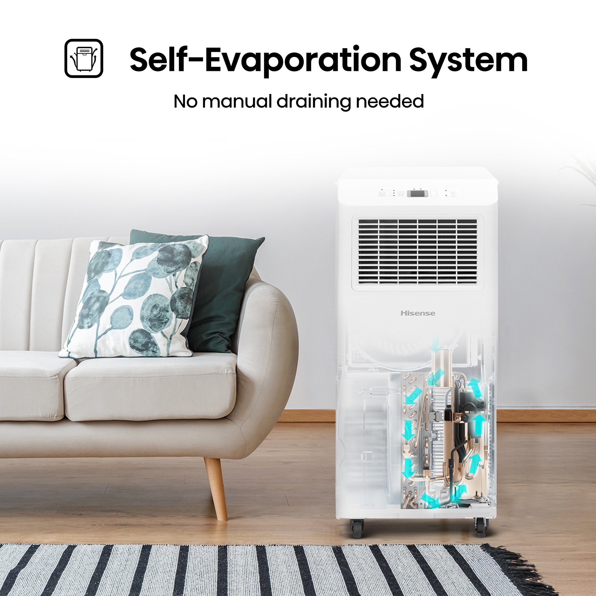 Hisense AP0525CR1W Portable-Air-Conditioners - View #8