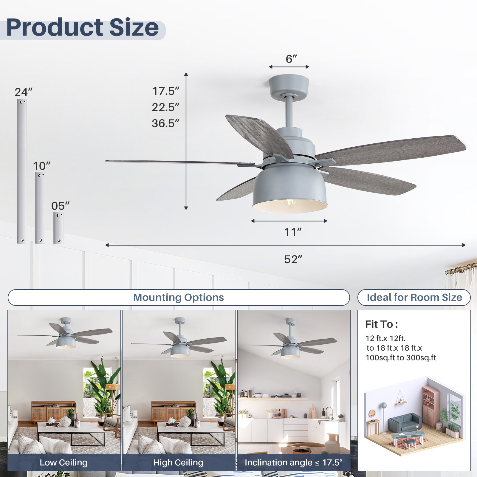 Tatayosi JJ-359531 Ceiling-Fans - View #4