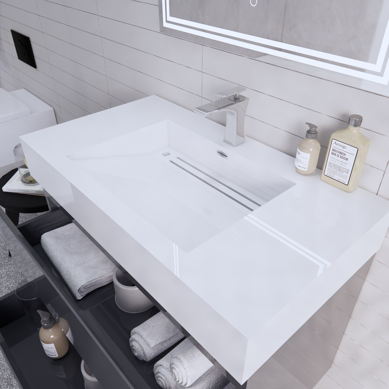 BV Better Vanity BTB-36-GR Bath-Vanity-Combo - View #7