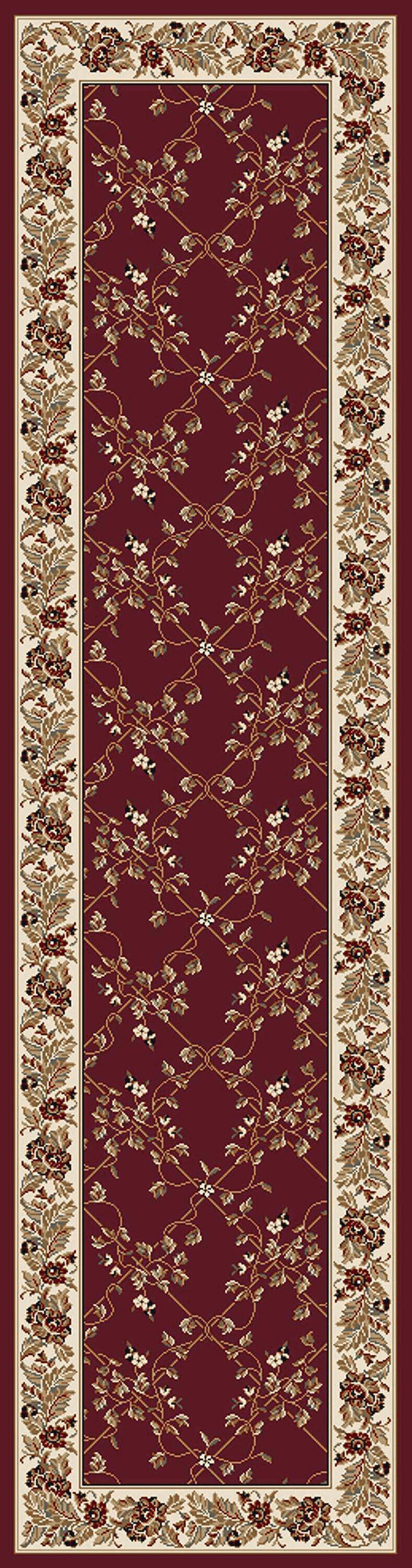 Radici USA 1427/1734/BURGUNDY rugs - View #2