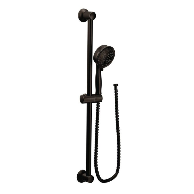 Moen Temp Oil Rubbed Bronze 4 Spray Handheld Shower 1 75 Gpm 6 6 Lpm In The Shower Heads Department At Lowes Com