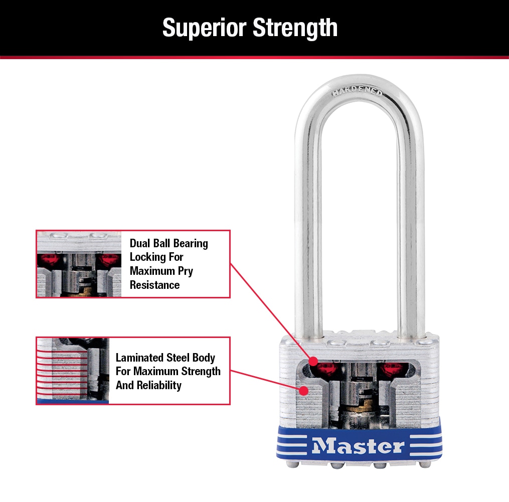 Master Lock 1TRILJ Padlocks-Locks-Cables - View #5
