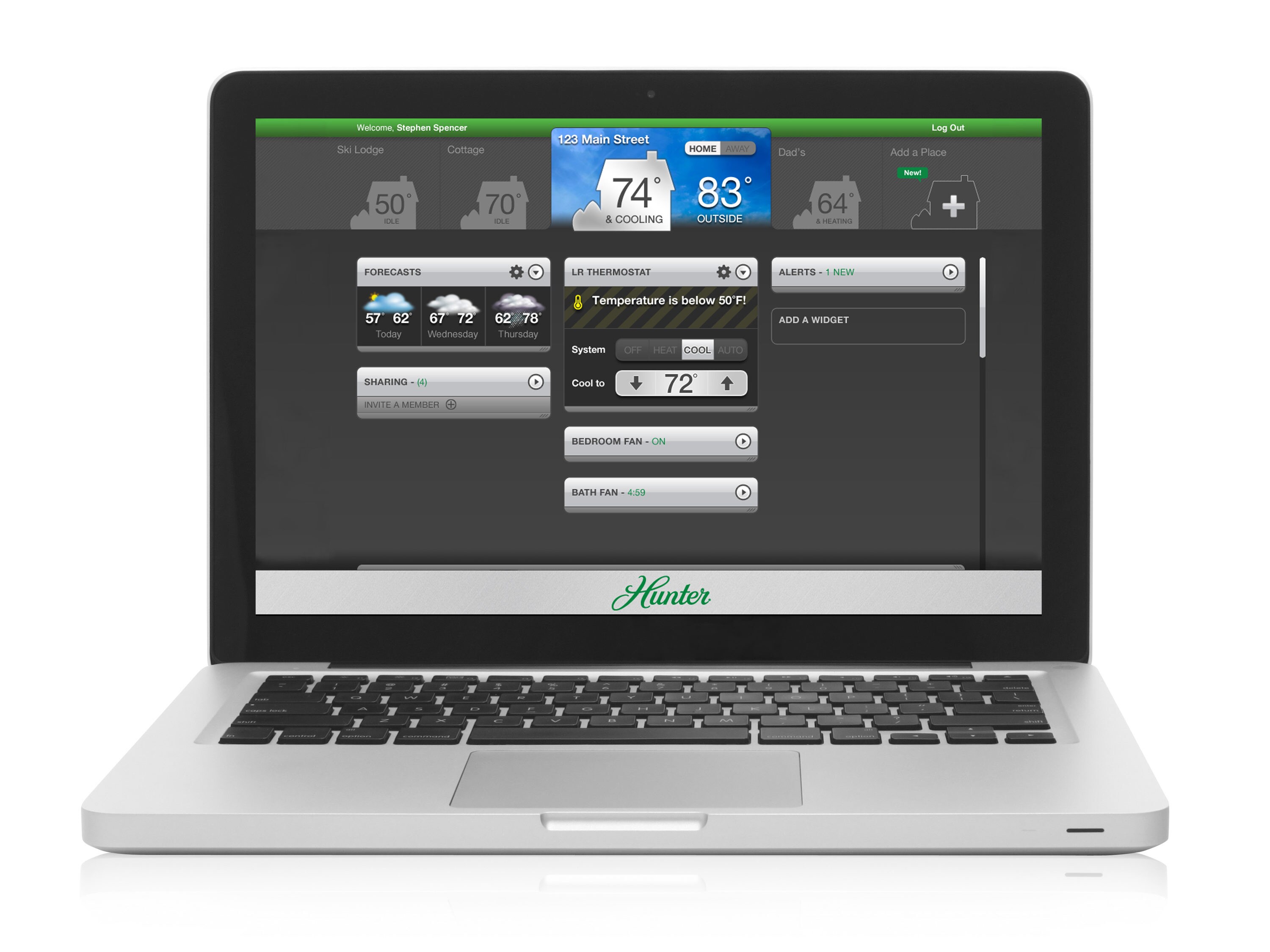 Hunter 44917 Program-Thermostats - View #4