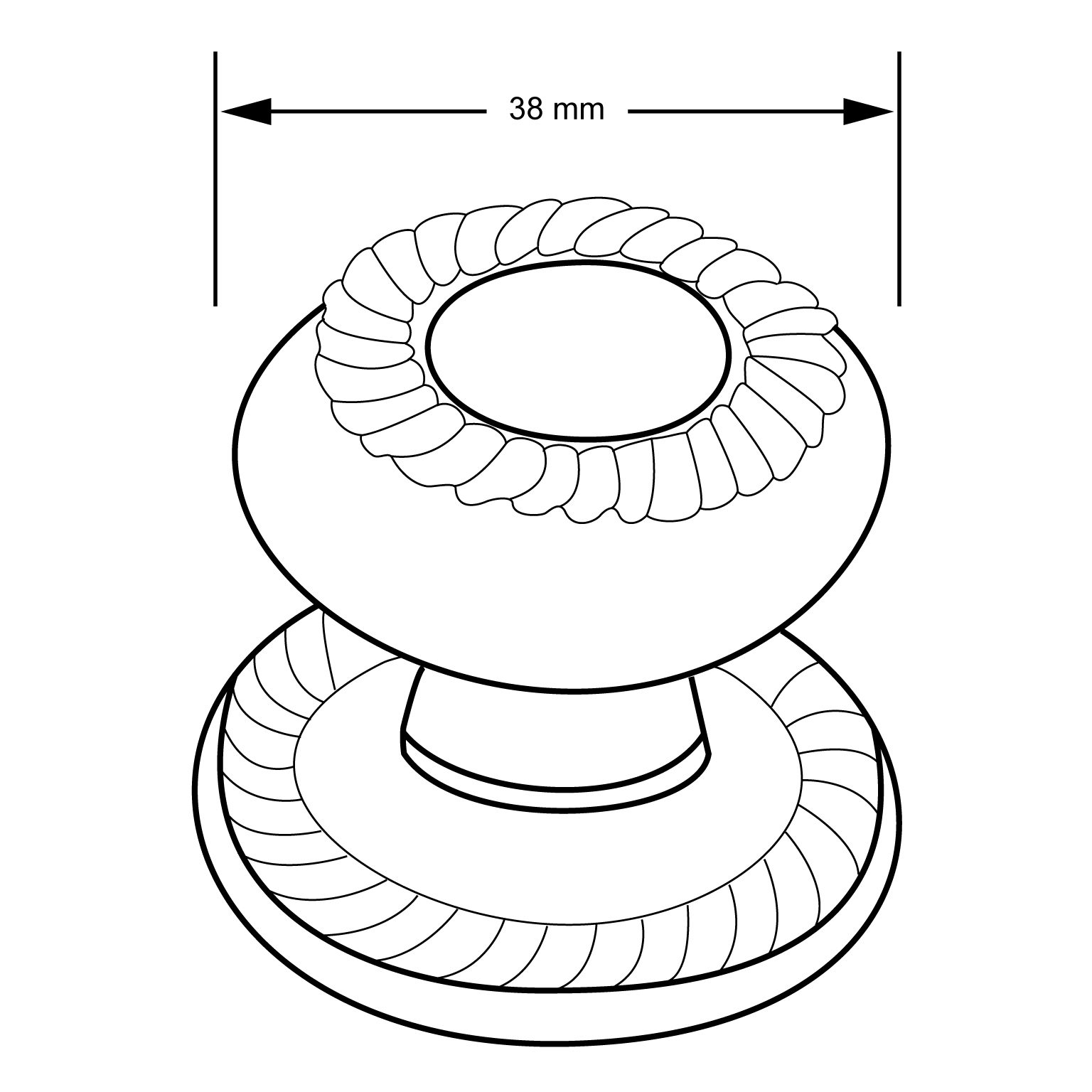 Richelieu Huntingdon 1 12 In Brass Round Traditional Cabinet Knob Bp8048130 At 0124