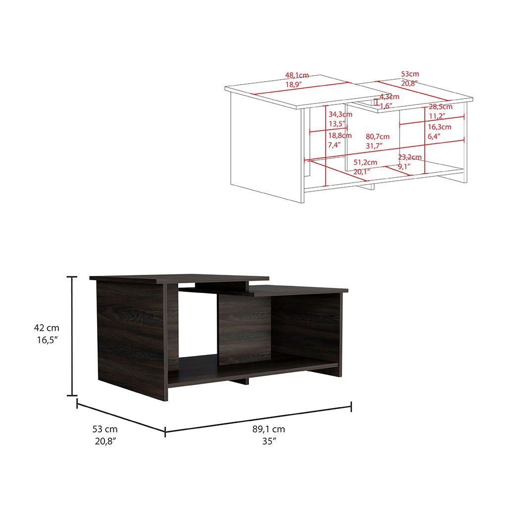 Blisstyle CFTB19 Coffee-Tables - View #7