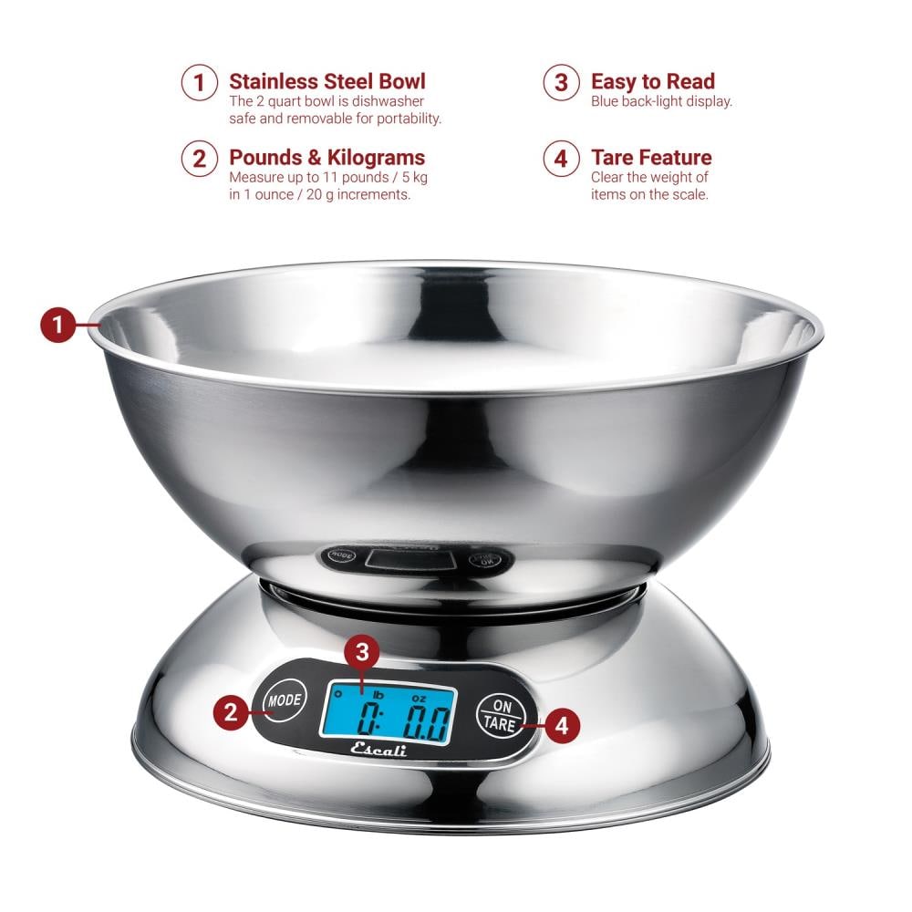 11 Lb/ 5Kg Mechanical Food Scale for Kitchen