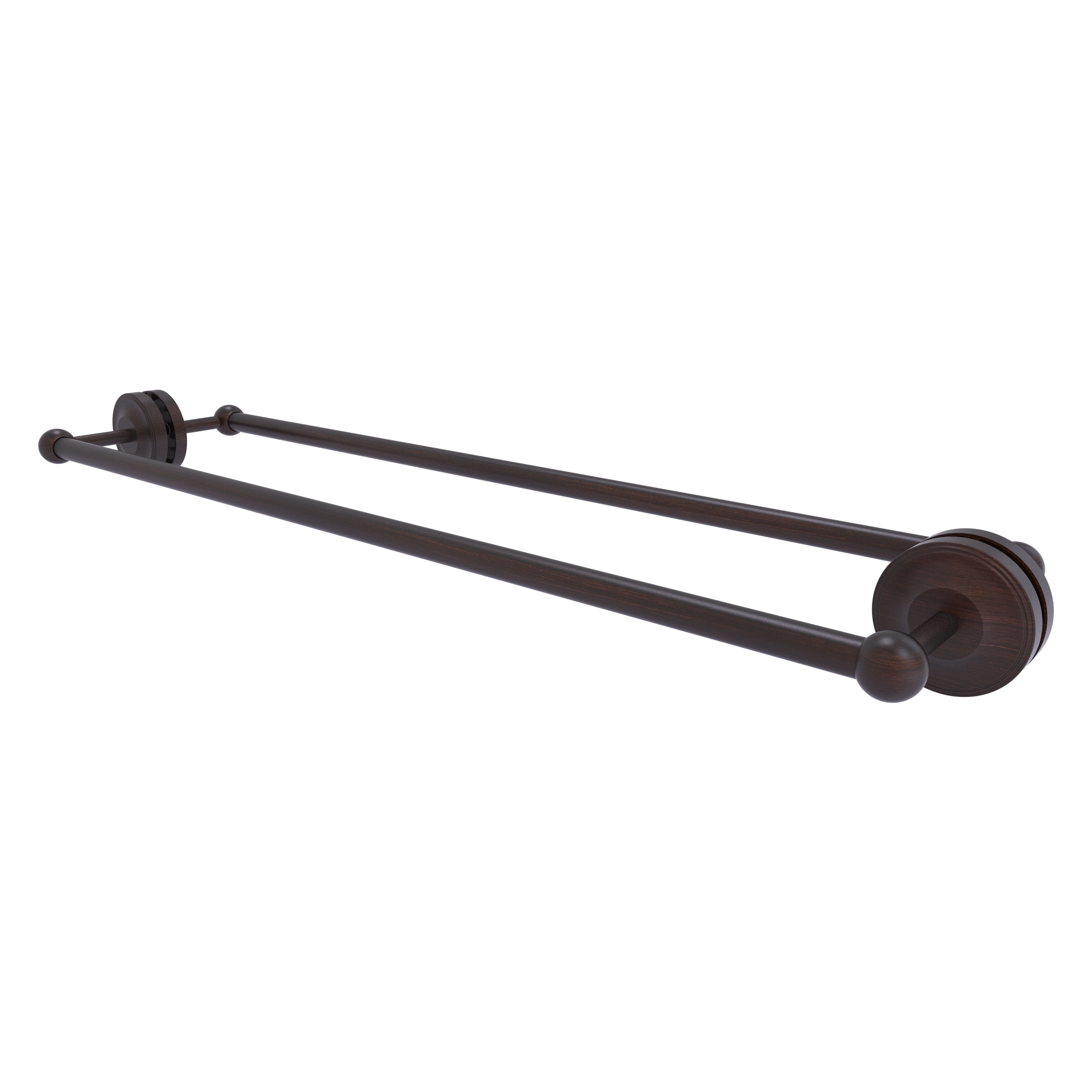 Allied Brass PR-41-BB-30-VB Prestige Regal 30-in double Venetian Bronze Wall mount Double Towel Bar