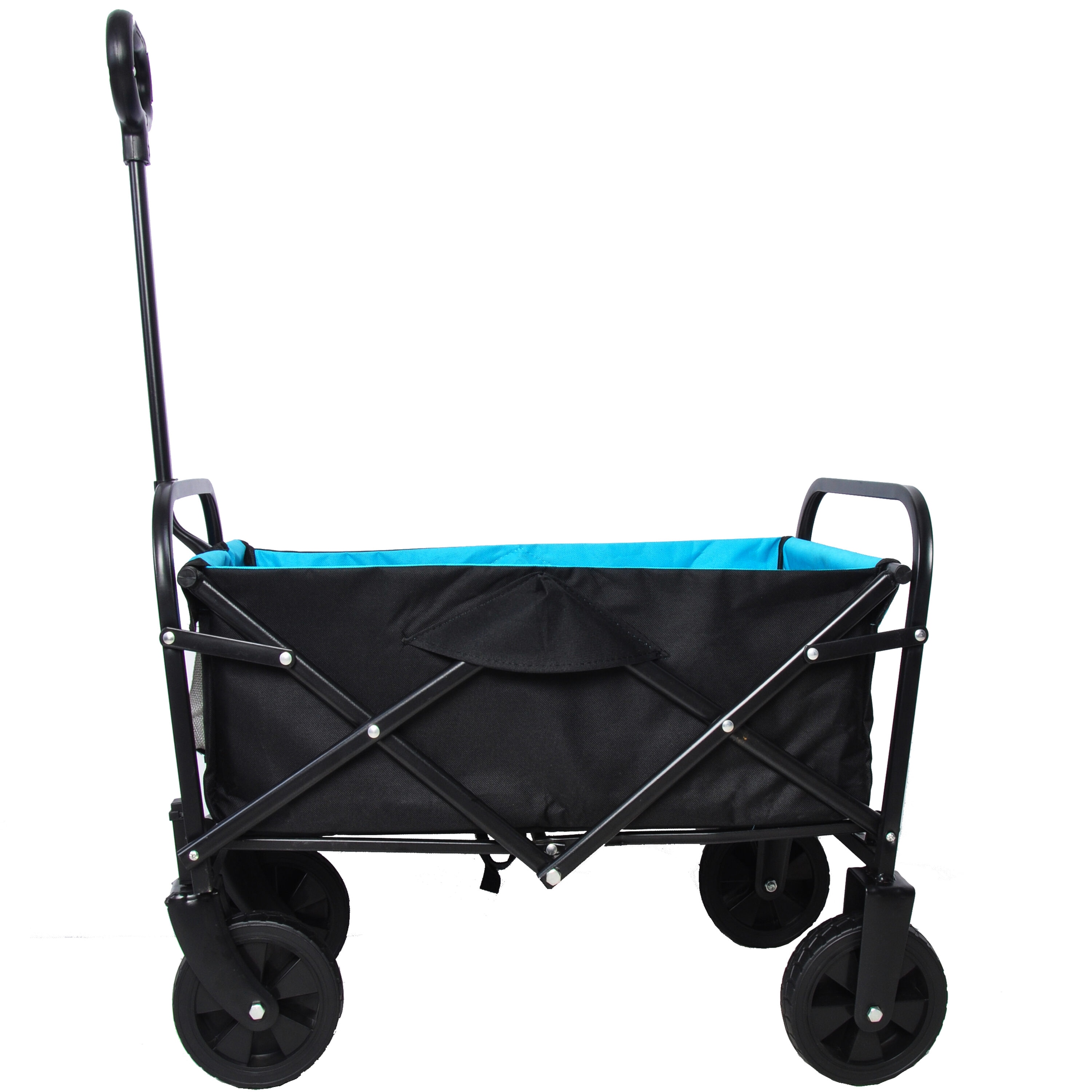 AHIOU HOME ZAAHG-35705C Carolyn 1.43-cu ft Steel Folding Yard Cart