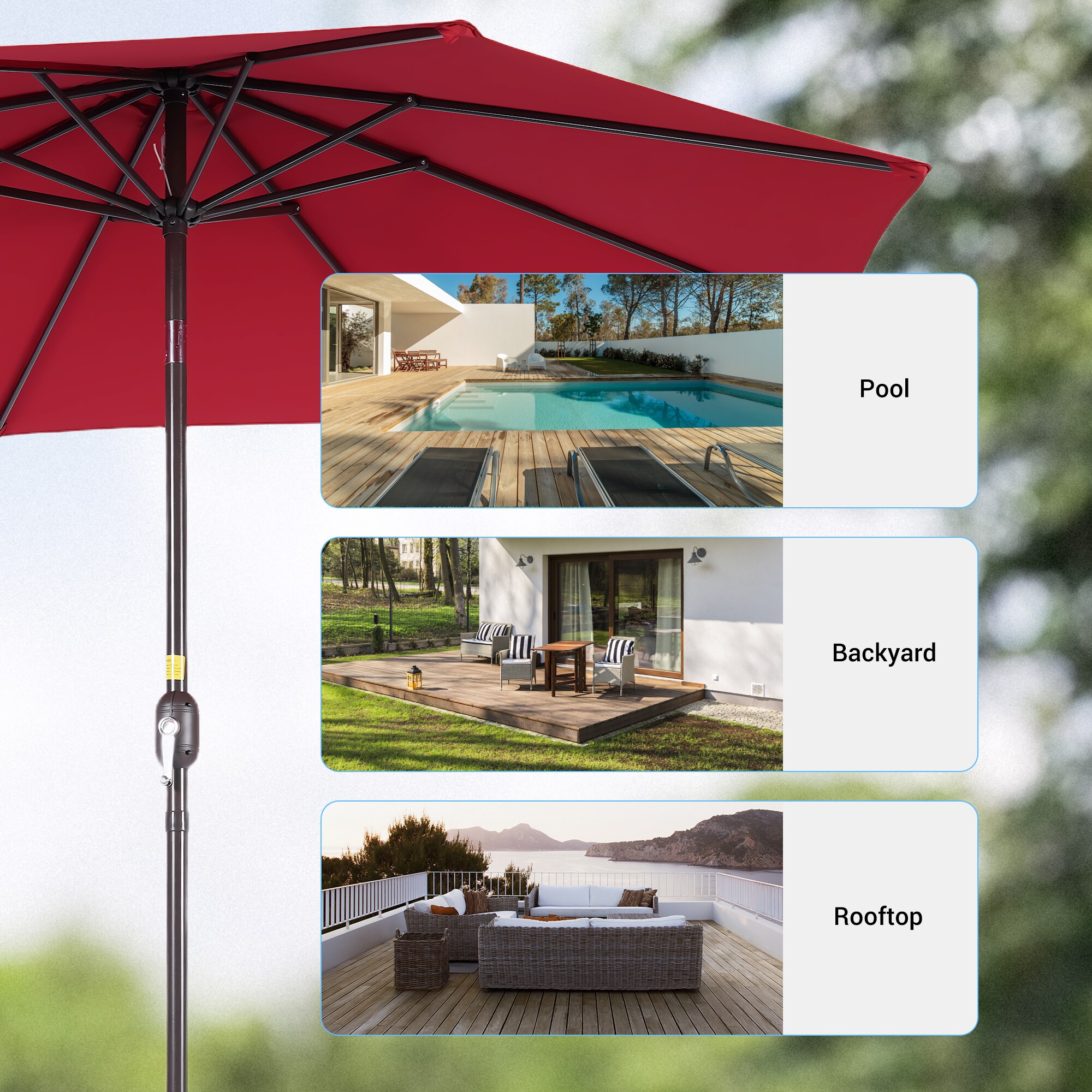 ACEGOSES LW-69RD Umbrellas-2 - View #7