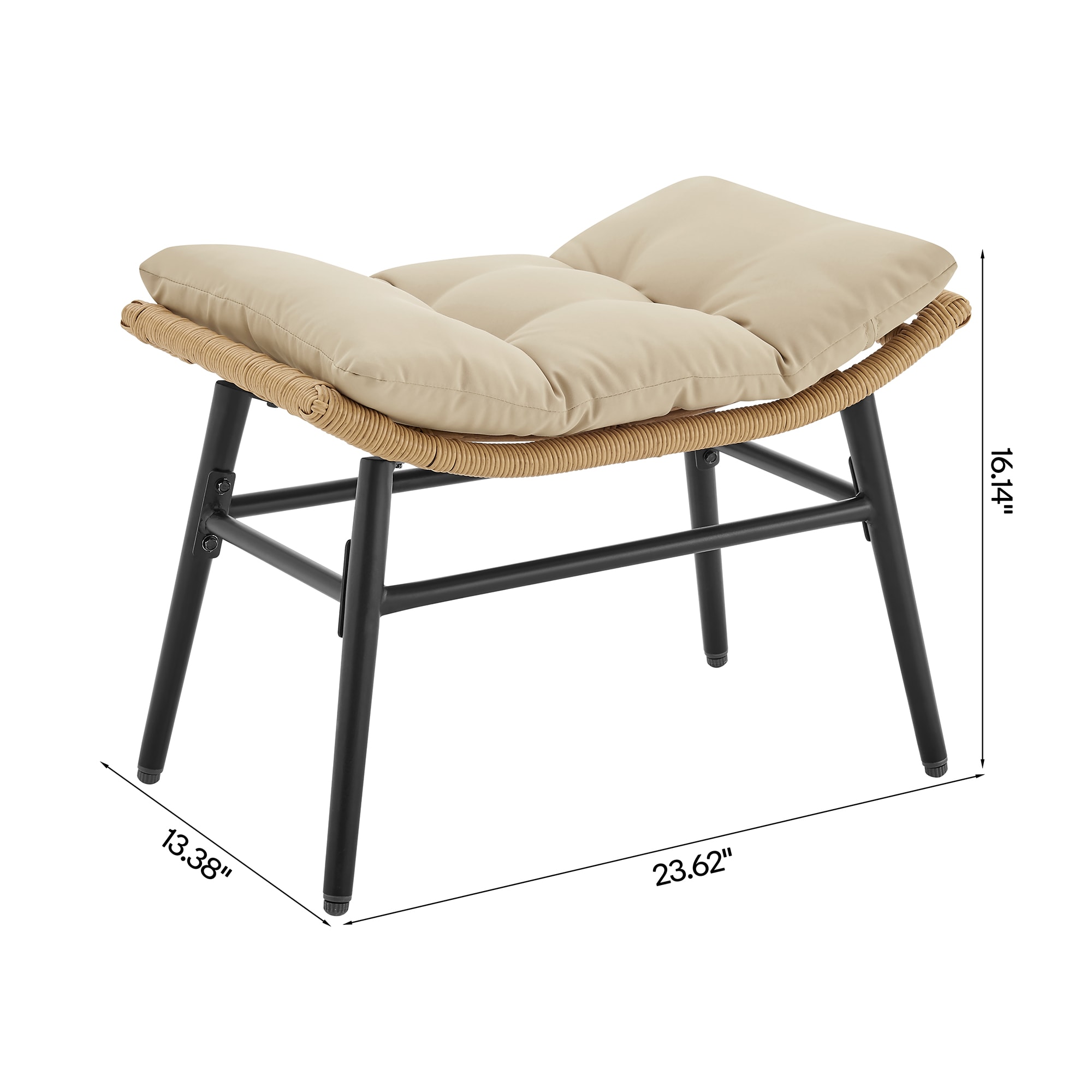 Manhattan Comfort 2-OD-CV024-CR Patio-Conversation-Sets - View #5