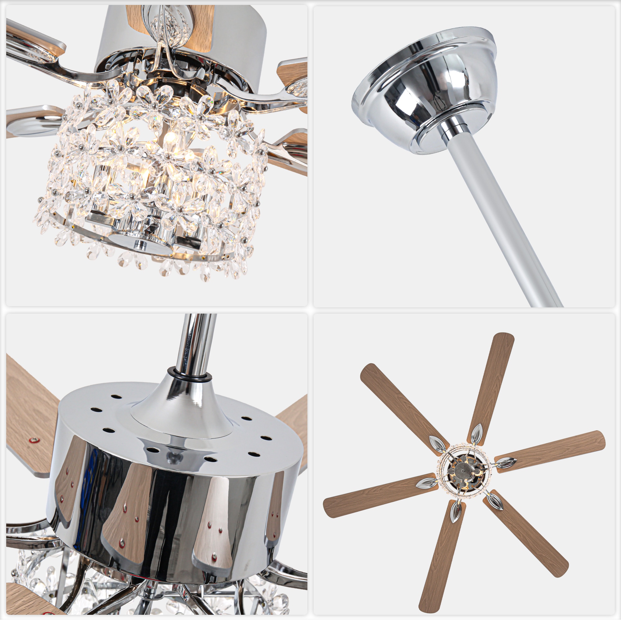 Oaks Decor DC6510OKEL-C Ceiling-Fans - View #8