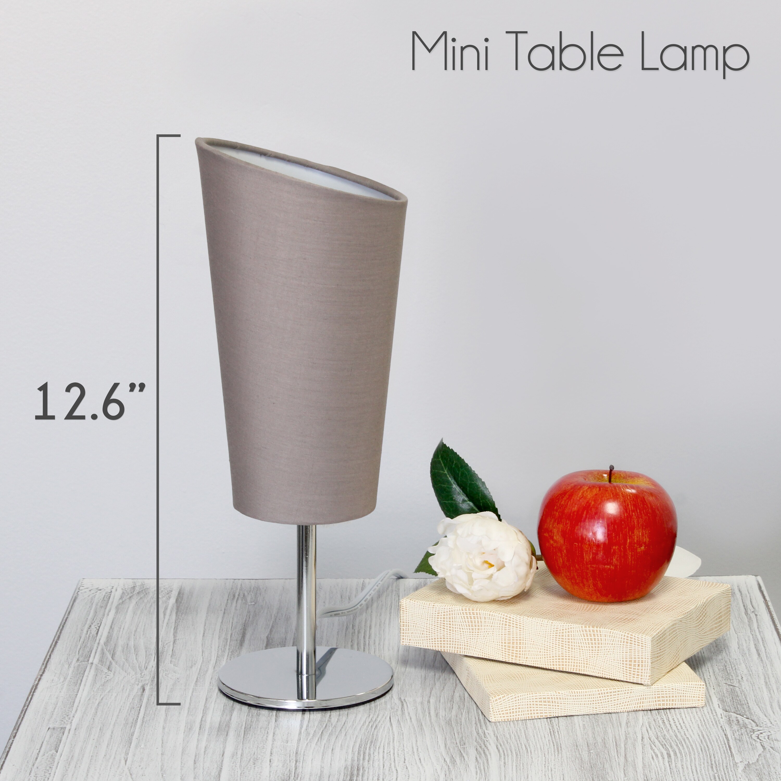 Simple Designs LT2061-GRY Table-Lamps - View #4