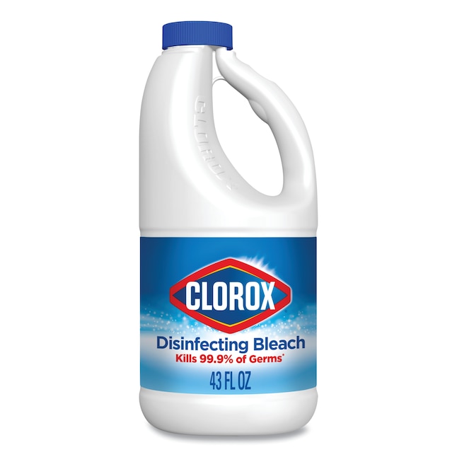 Clorox 43 Oz Household Bleach In The, Clorox Bleach On Laminate Floors