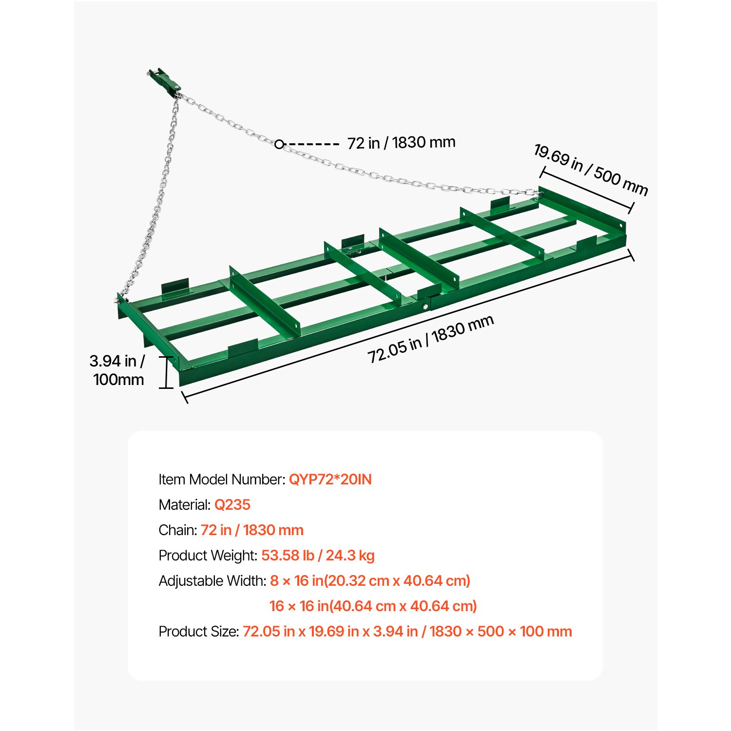 VEVOR SCQYP7220INC11311V0 Disc-Harrows - View #7