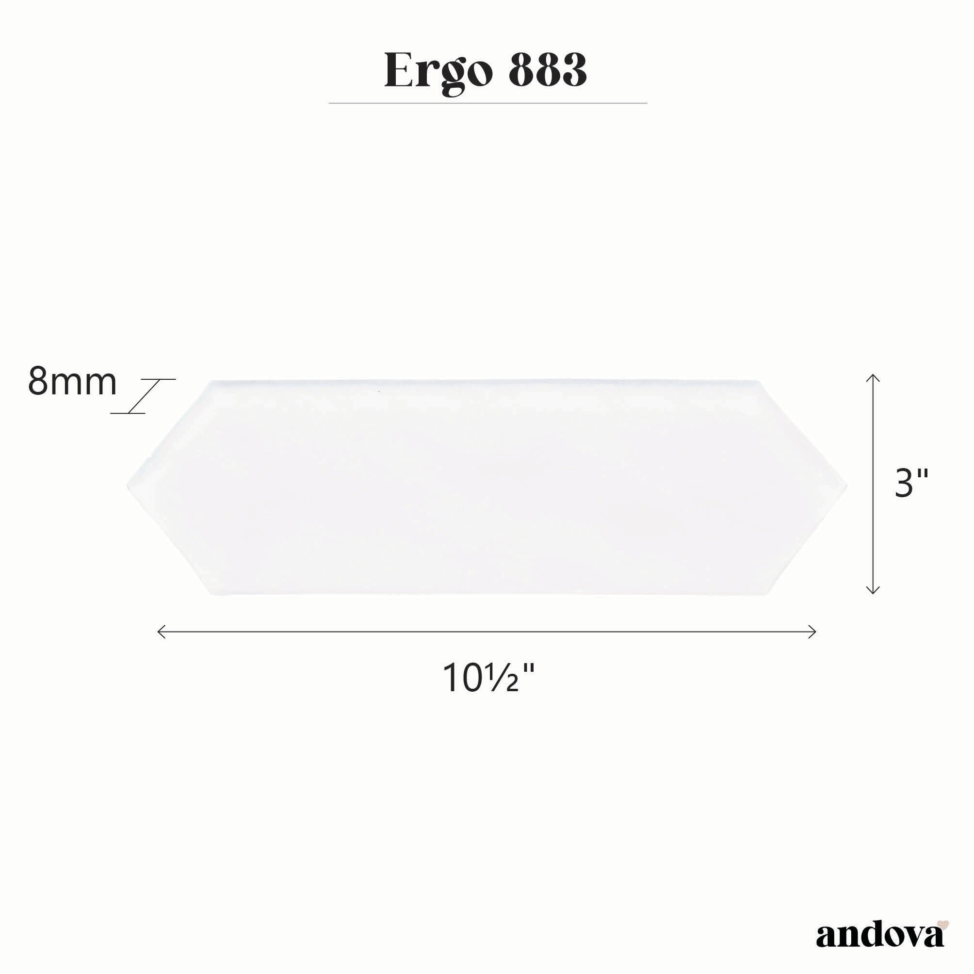 Andova Tiles ANDERG883 Ceramic-Tile - View #6