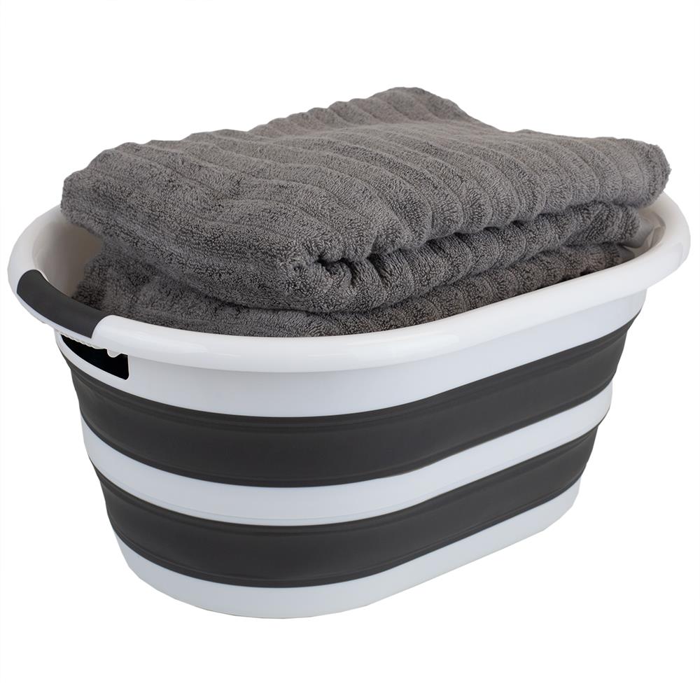 Hastings Home Collapsible Laundry Basket- Space Saving Pop Up