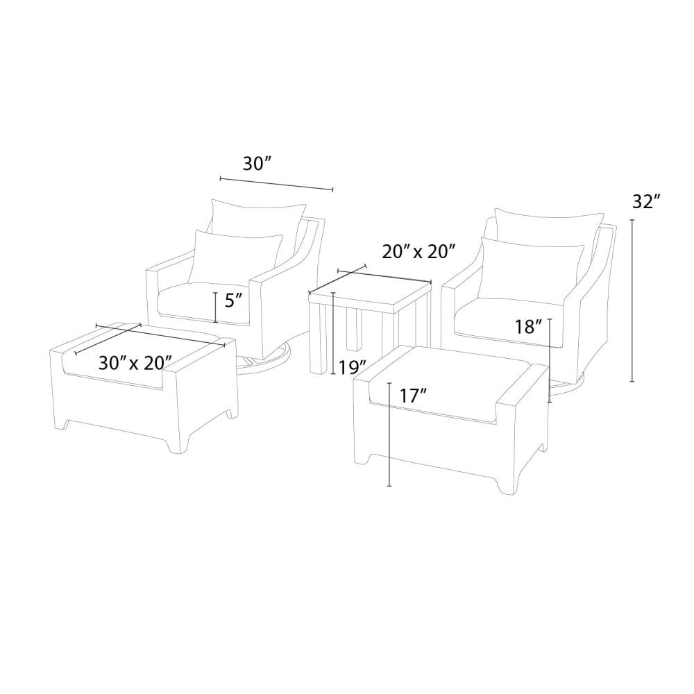 RST Brands OP-PECLB5M-CHR-K Patio-Conversation-Sets - View #8