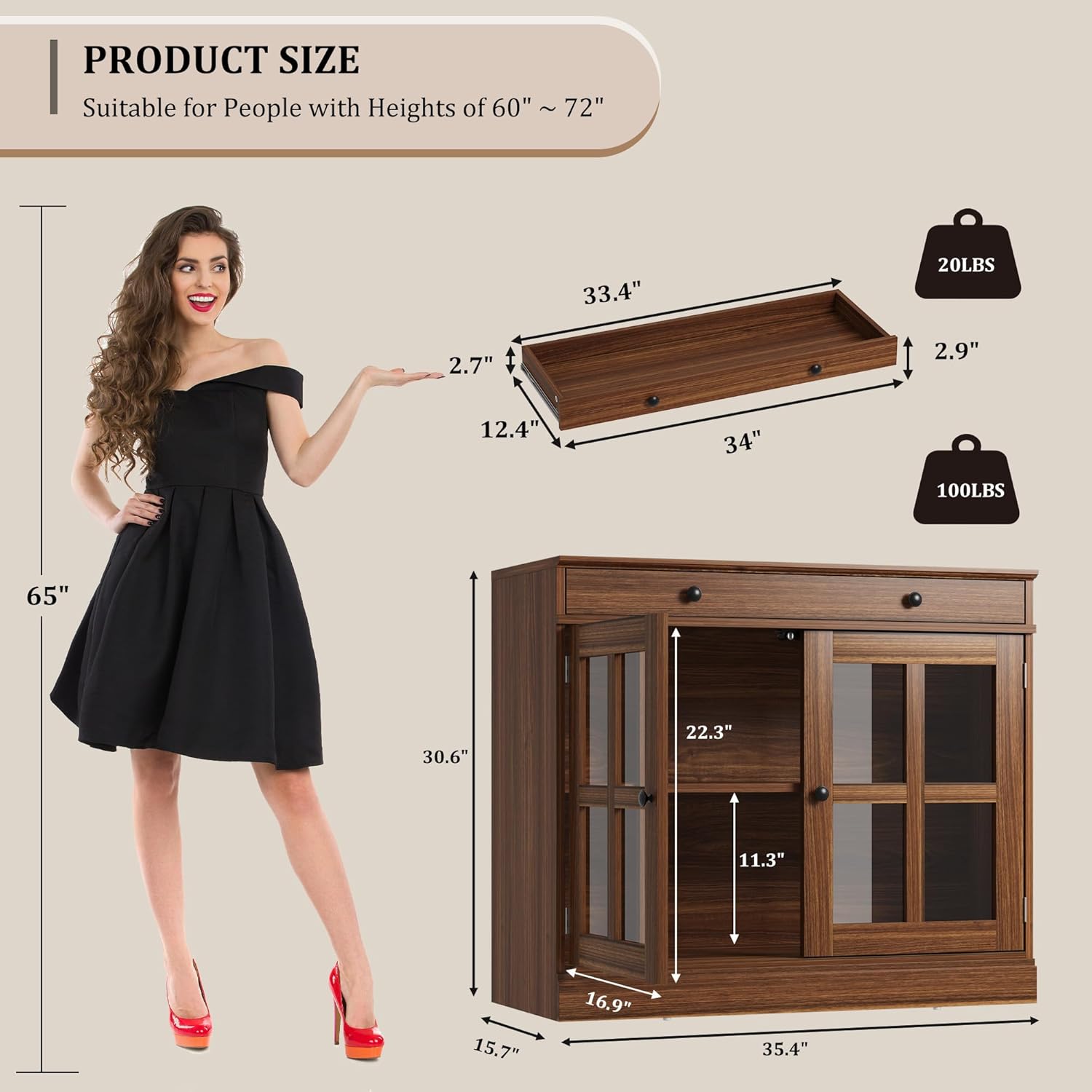 Garvee MIHHZ-H3004SVAM4PT dressers - View #2