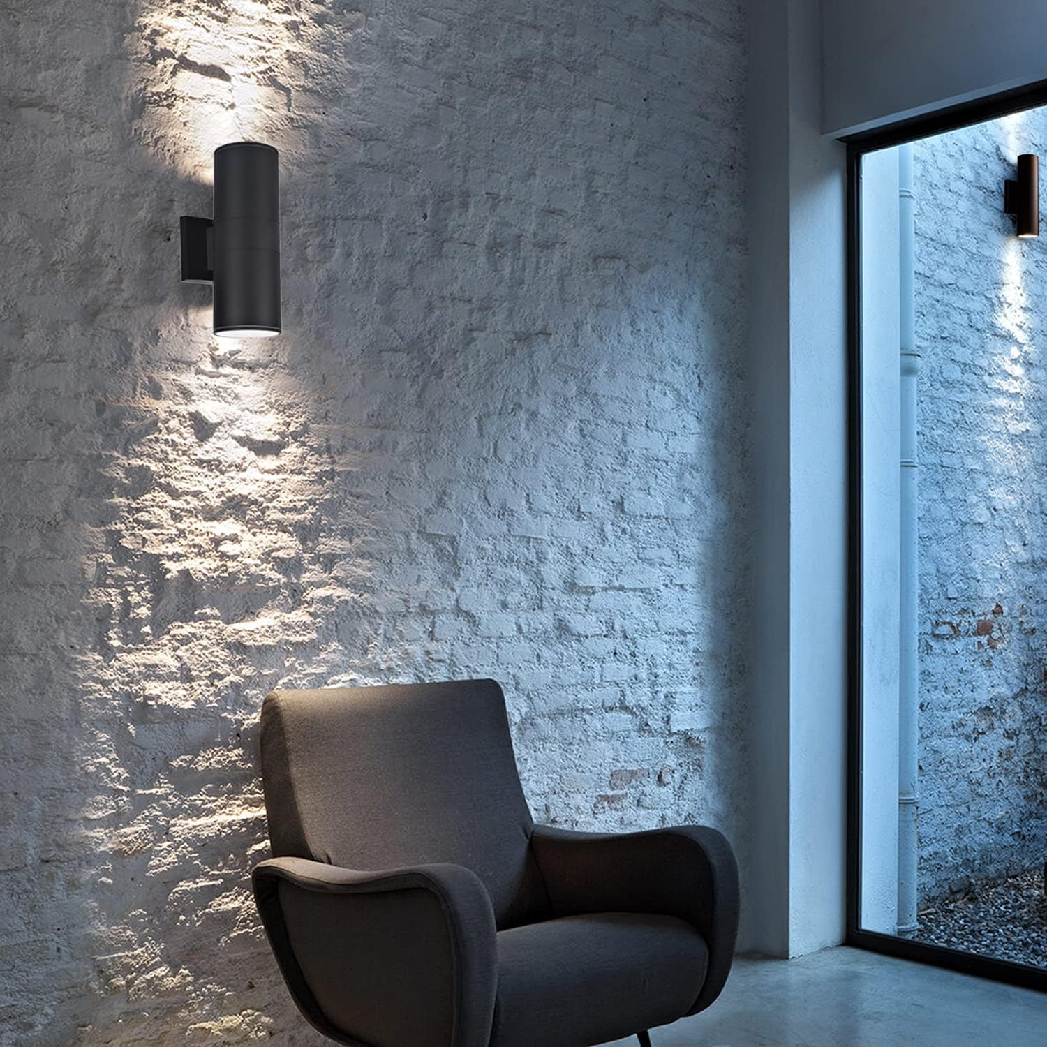 LamQee 06FTL0019AWT Outdoor-Wall-Lighting - View #4