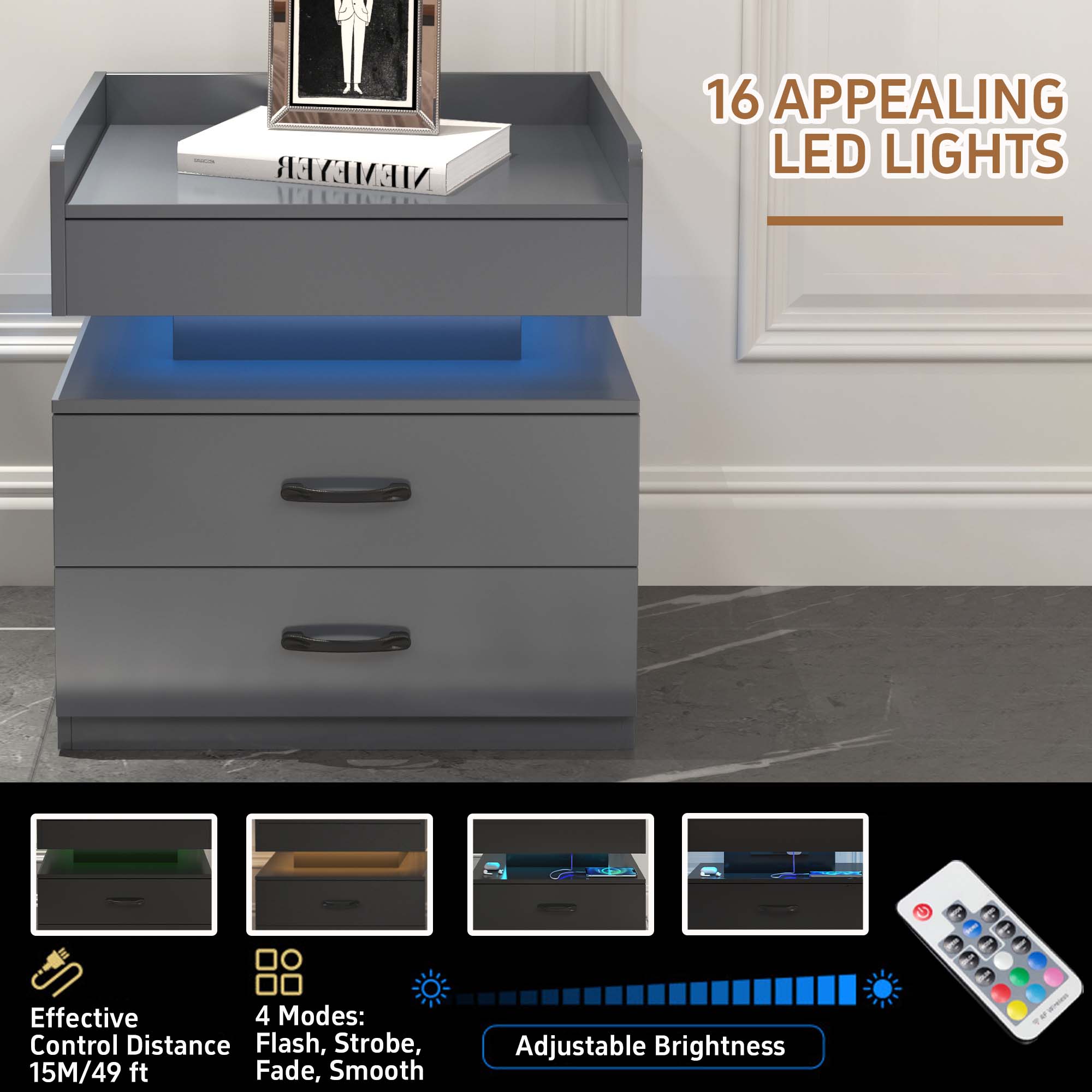 Sunrinx MG9-ND-2 nightstands - View #3