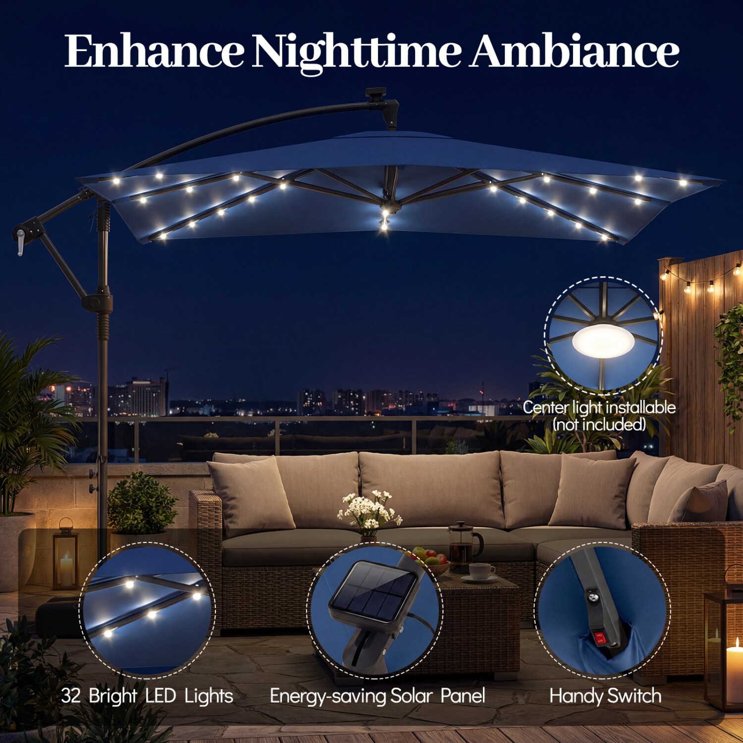 Slickblue D-CO-YN21231PN Umbrellas-2 - View #3