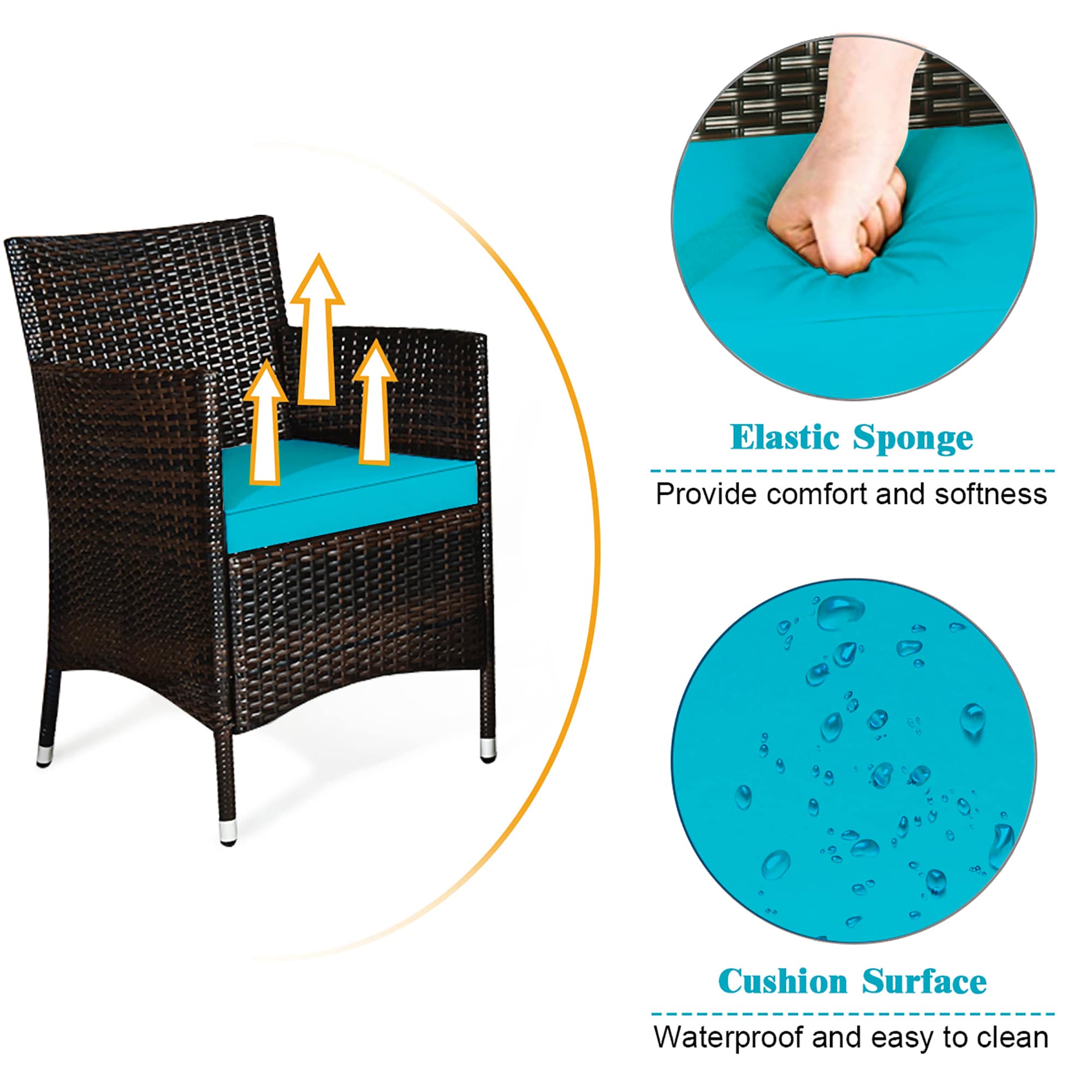 Costway HW63214TU Patio-Conversation-Sets - View #8