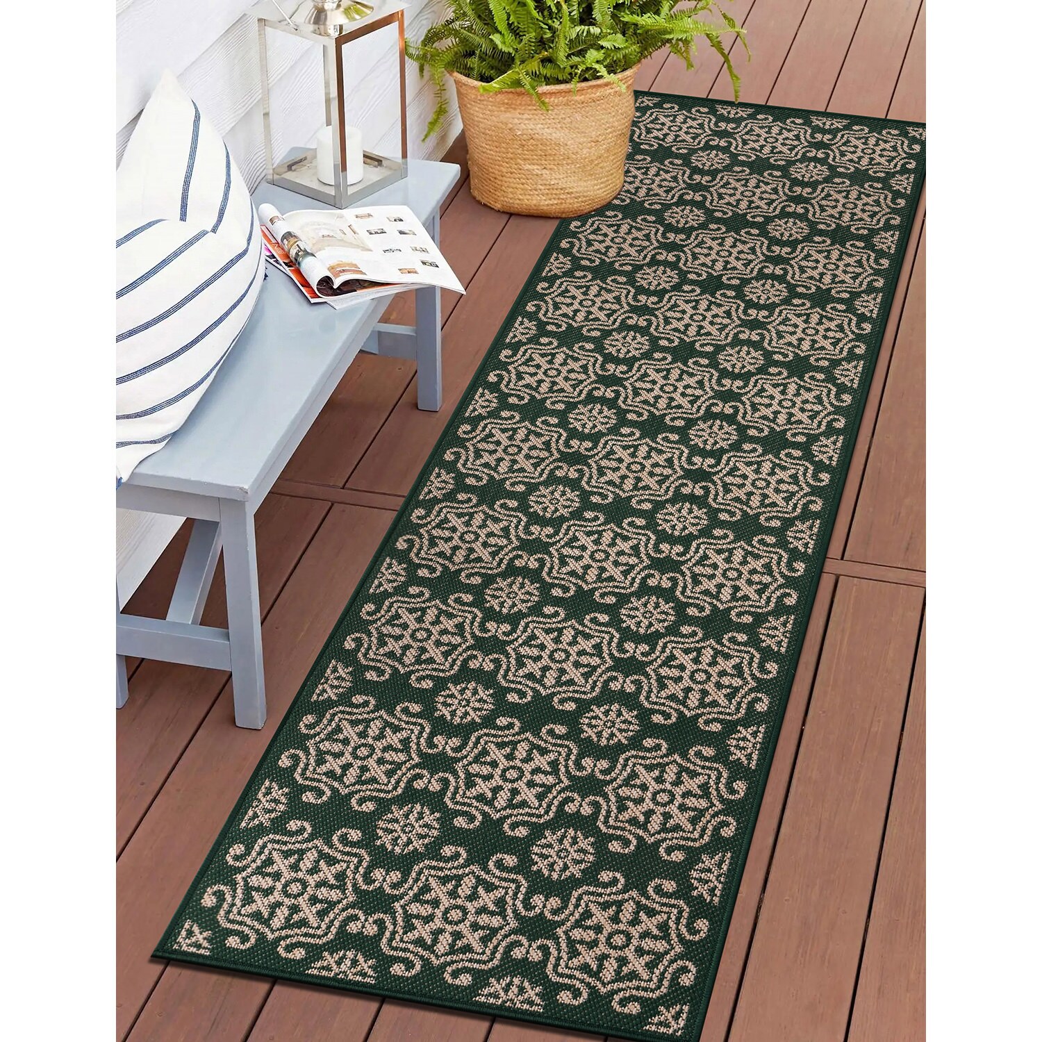 World Rug Gallery 119GREEN2X7 rugs - View #8