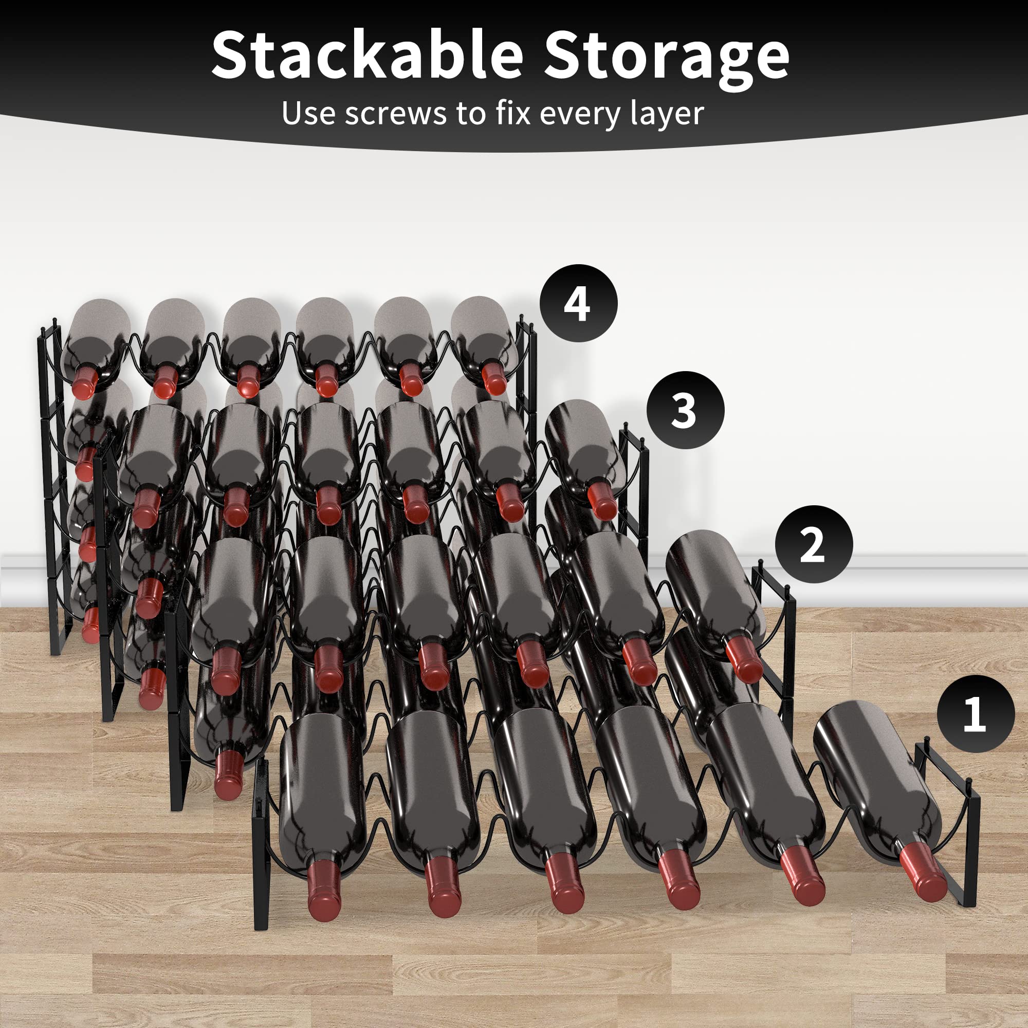Misopily LMS0101W22 Wine-Racks - View #6