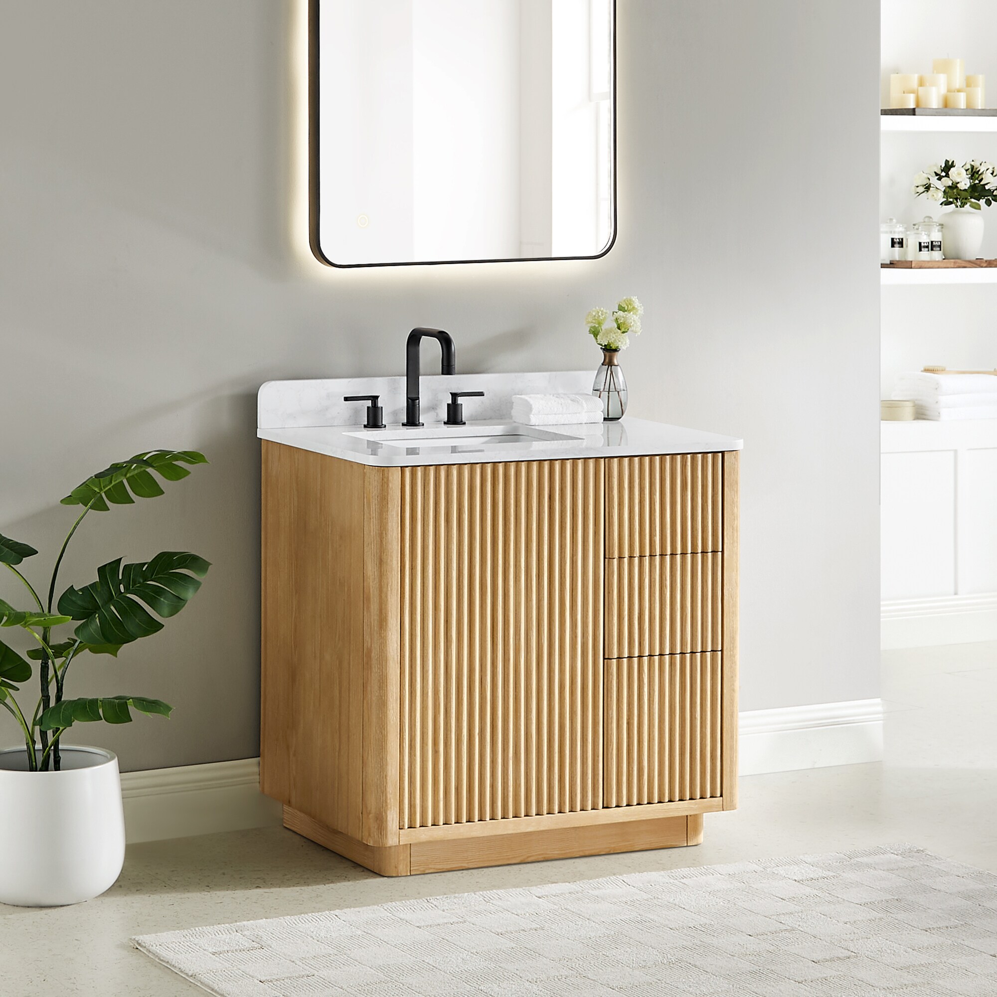 Altair 580036-WL-GW-NM Bath-Vanity-Combo - View #3