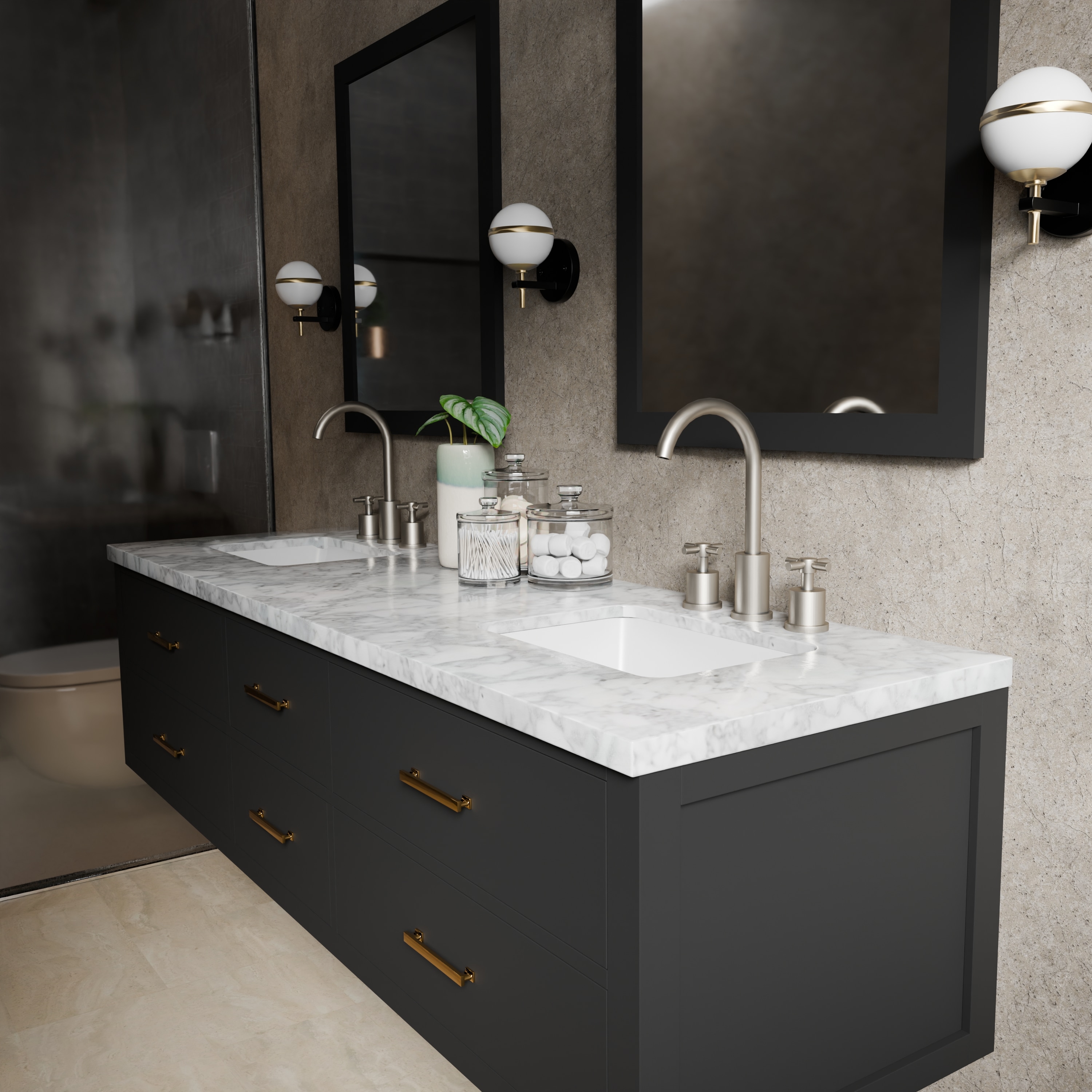 Lexora LVSO72DL100 Bath-Vanity-Combo - View #8