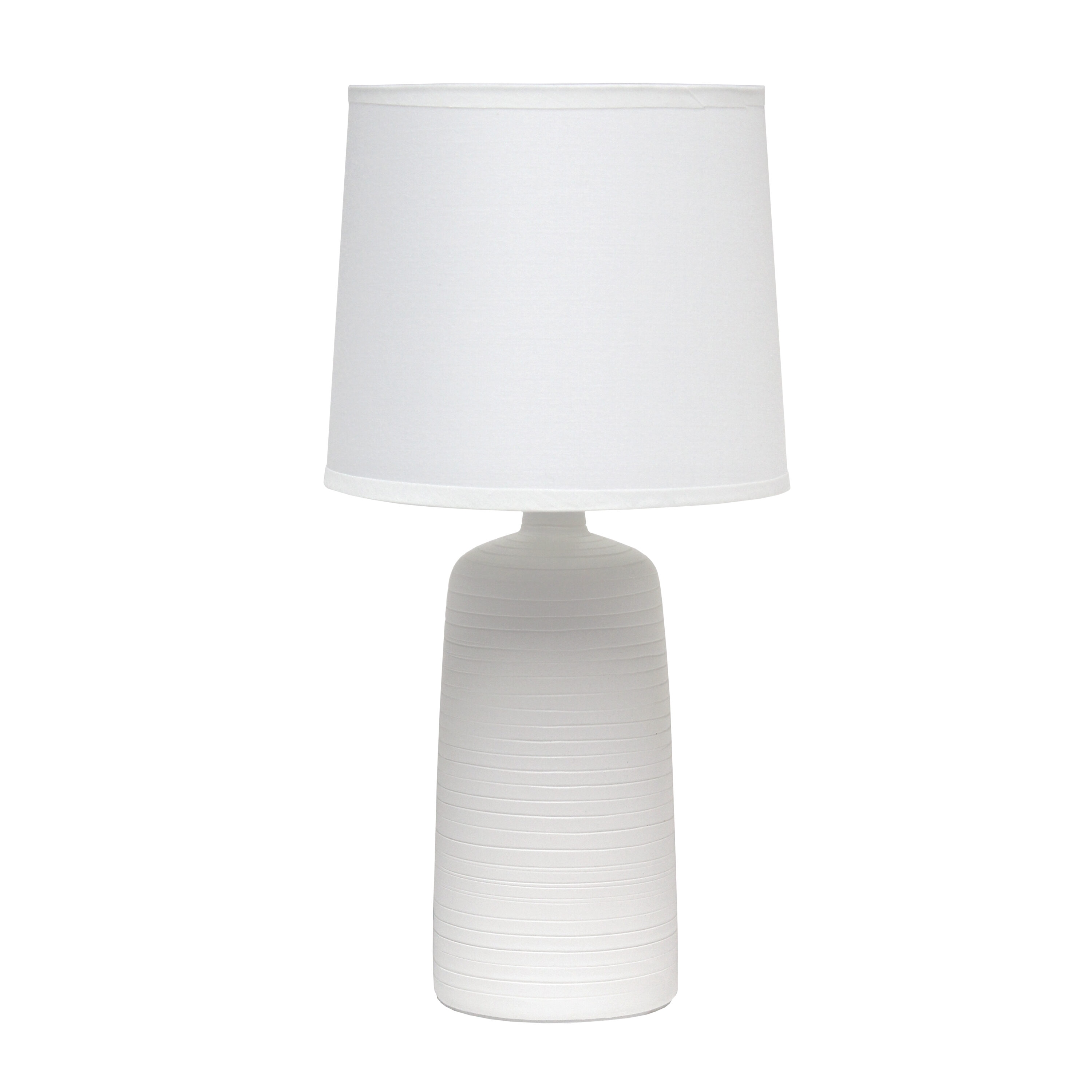 15.5in Drum Linen Lampshade - Natural