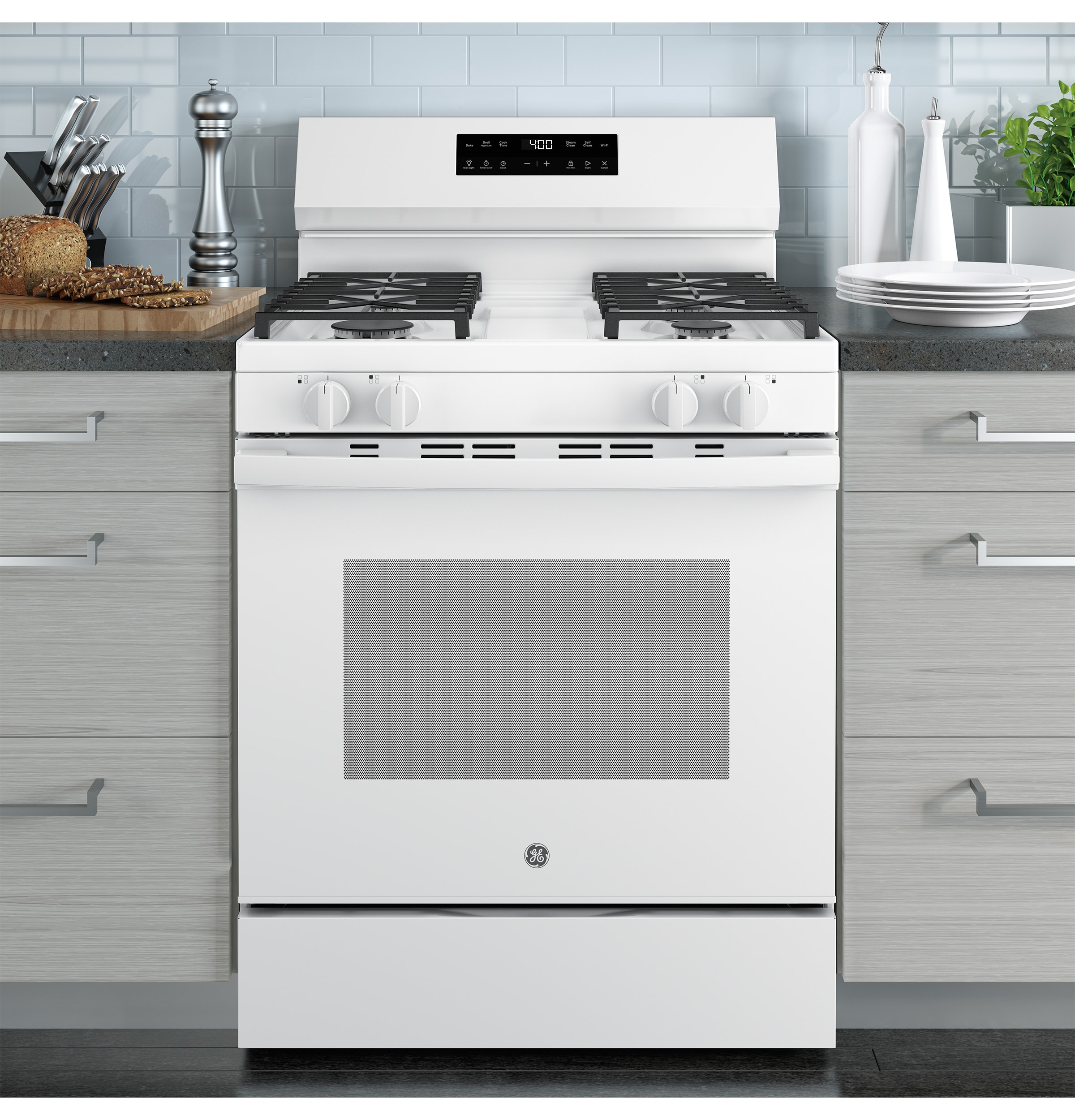 GE GGF400PVWW Freestanding-Gas-Ranges - View #7