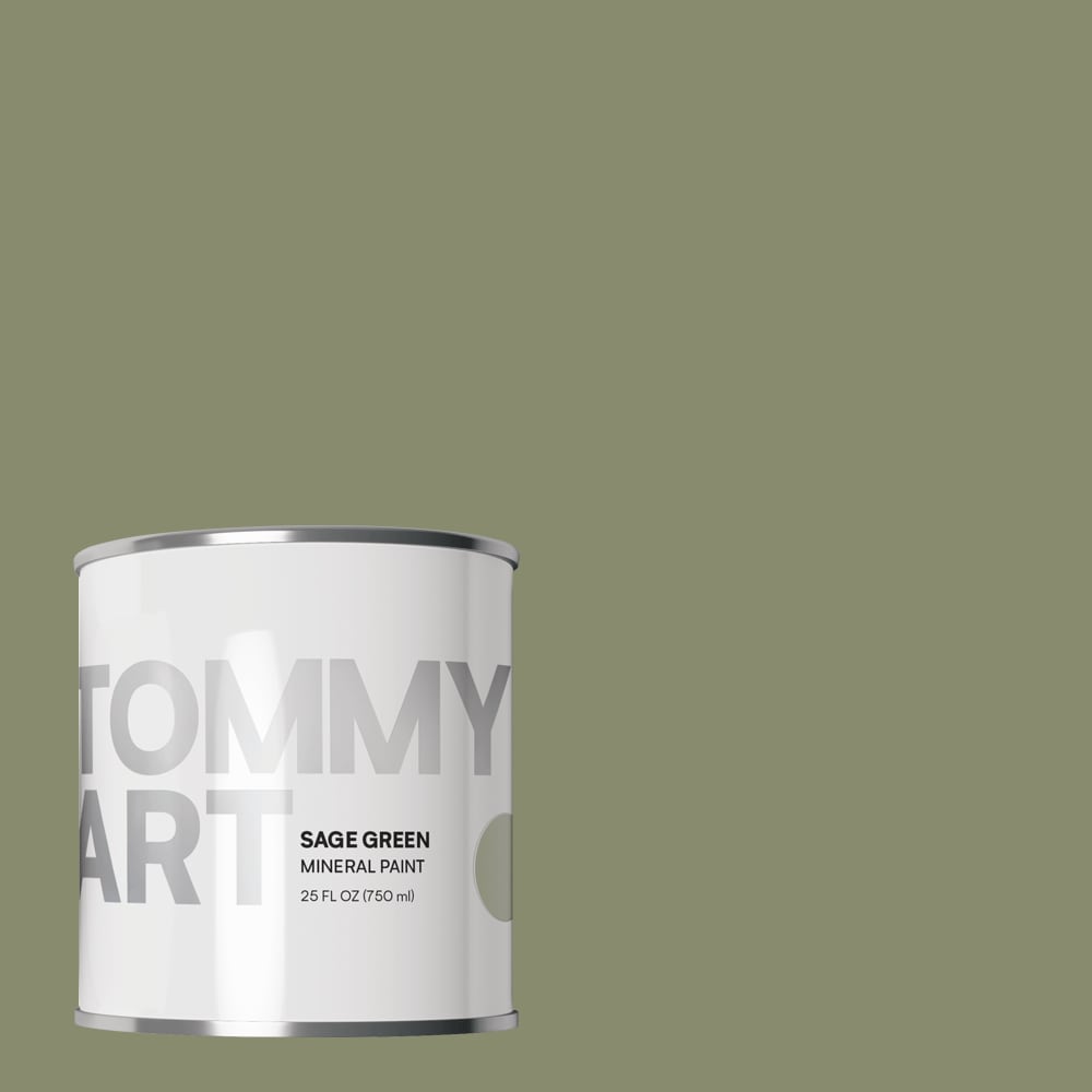 Tommy Art Color - Sage Green Mineral Paint 750ml at
