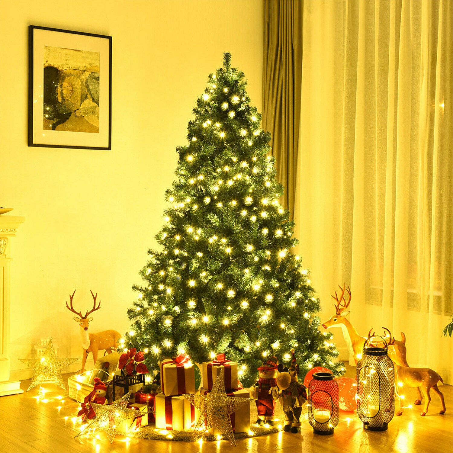 WELLFOR HYJ20638 Artificial-Christmas-Trees - View #7