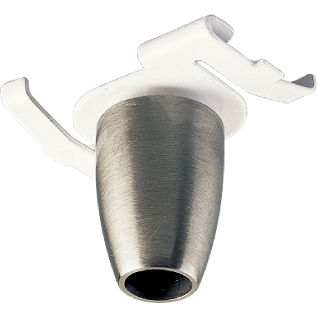 Progress Lighting P8781-09 Brushed Nickel Mixed Material Flexible Track Clip