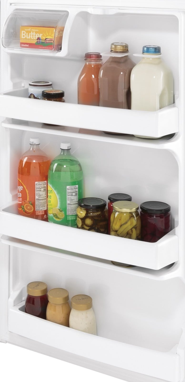 GE GTS18DTNRWW Top-Freezer-Refrigerators - View #10