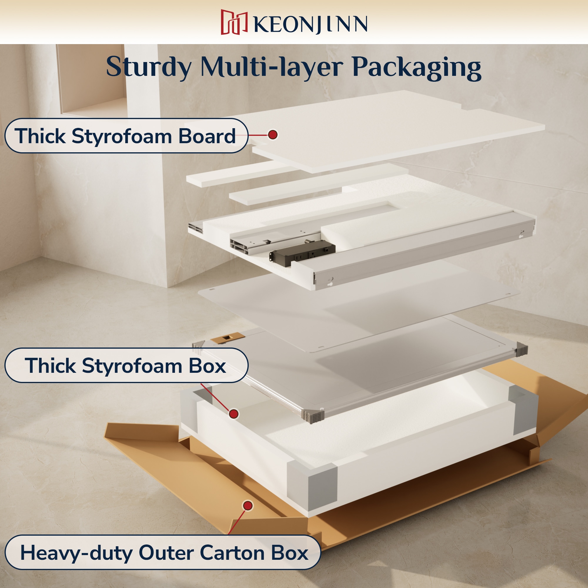 Keonjinn LW-DJG-WFP-4161-SI Bathroom-Medicine-Cabinets - View #18