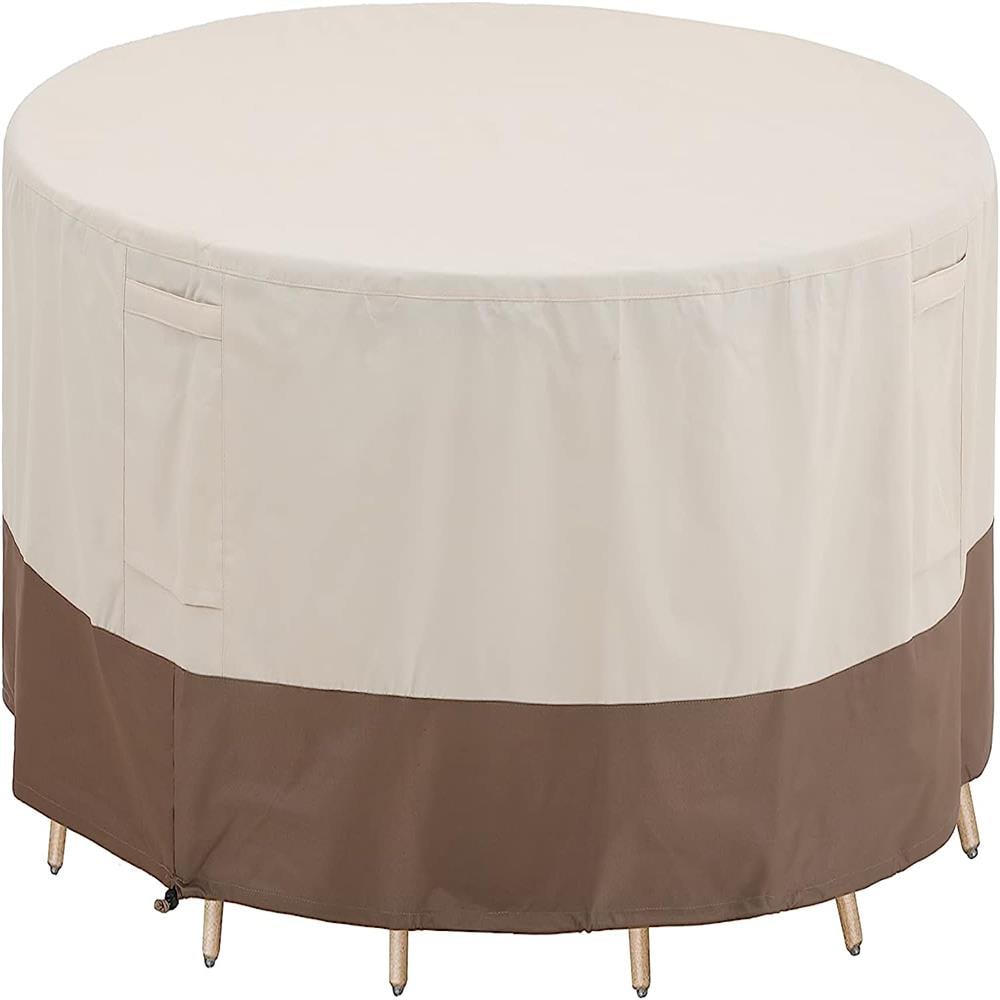 Outdoor table and chair covers round hot sale